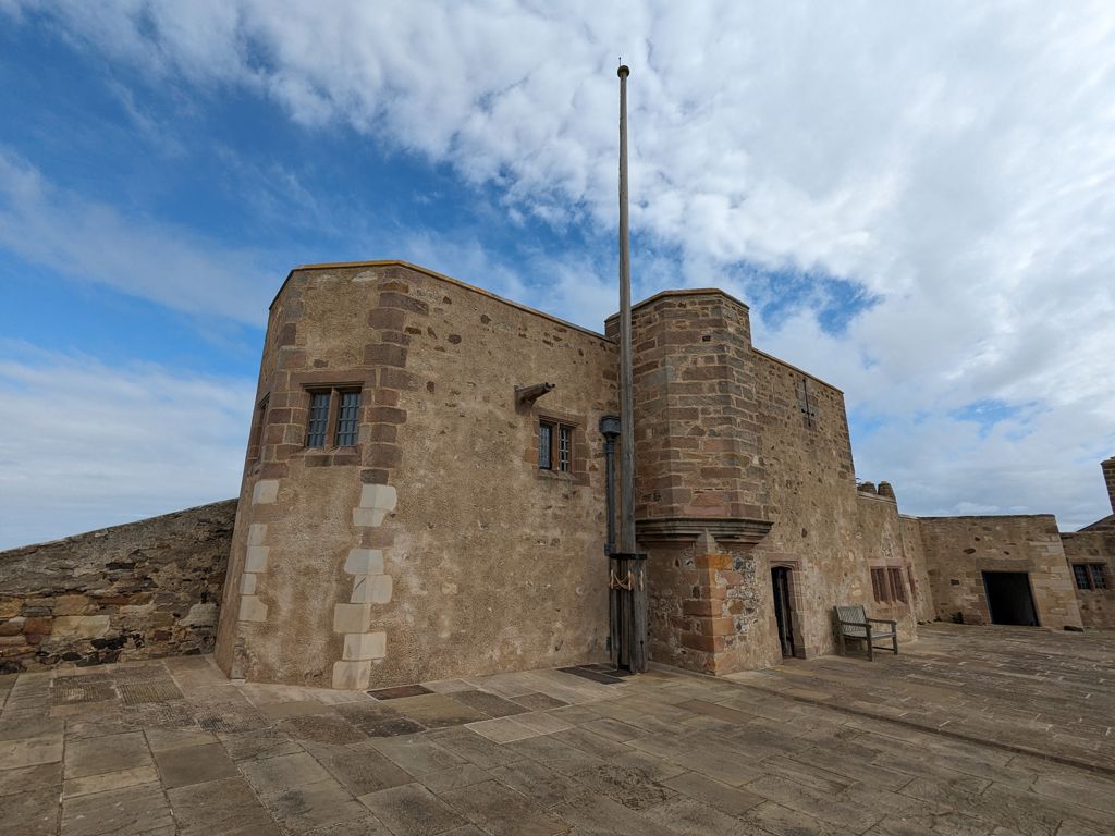 Lindisfarne Castle - Upper Battery