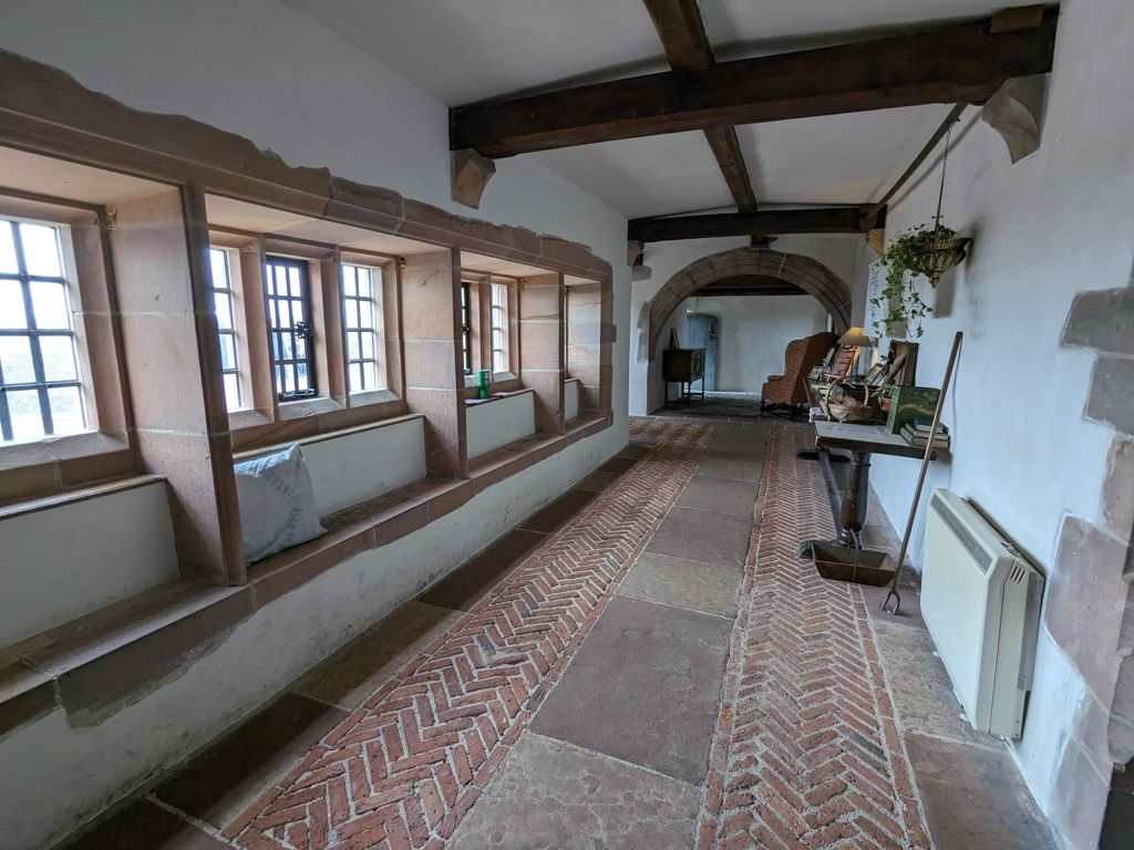 Lindisfarne Castle - Long Gallery