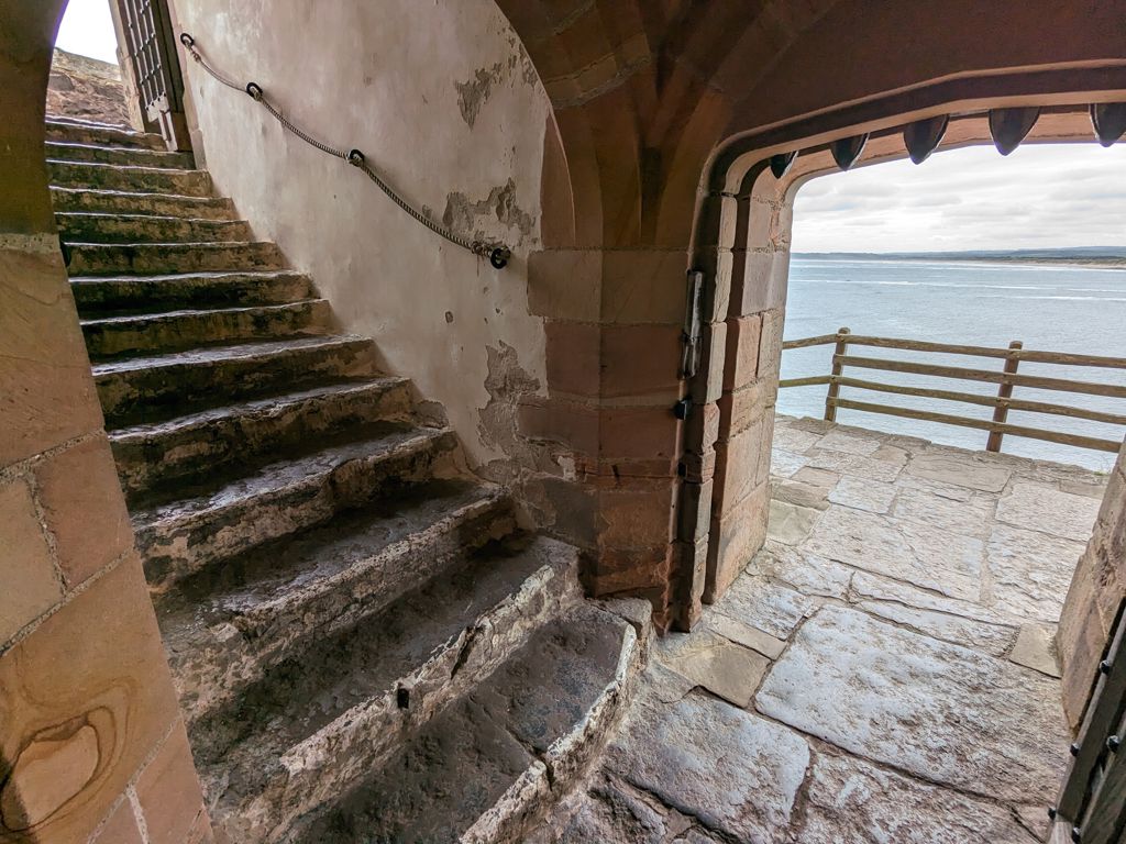 Lindisfarne Castle - Entrance