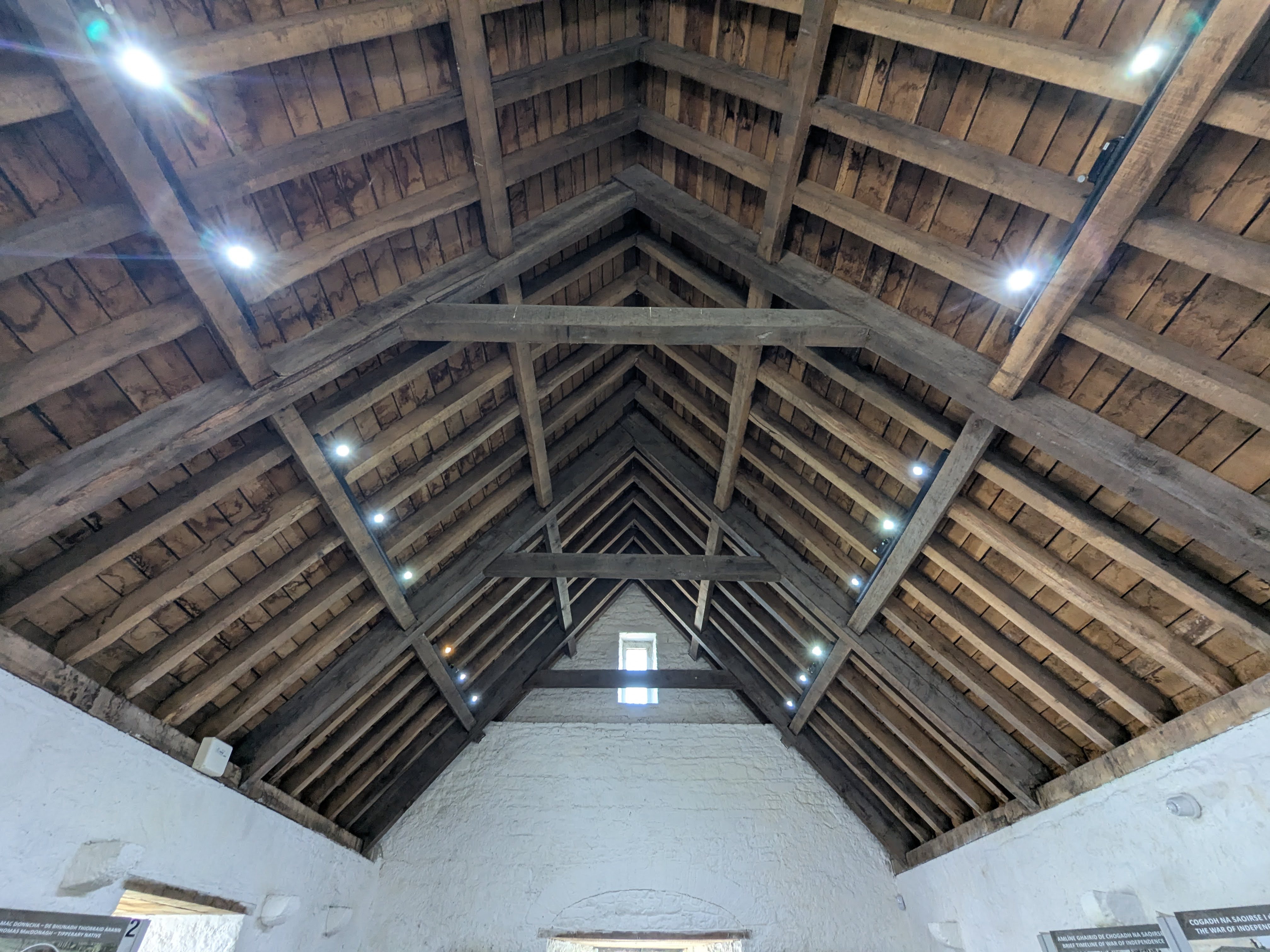 Cahir Castle - Keep - Ceiling
