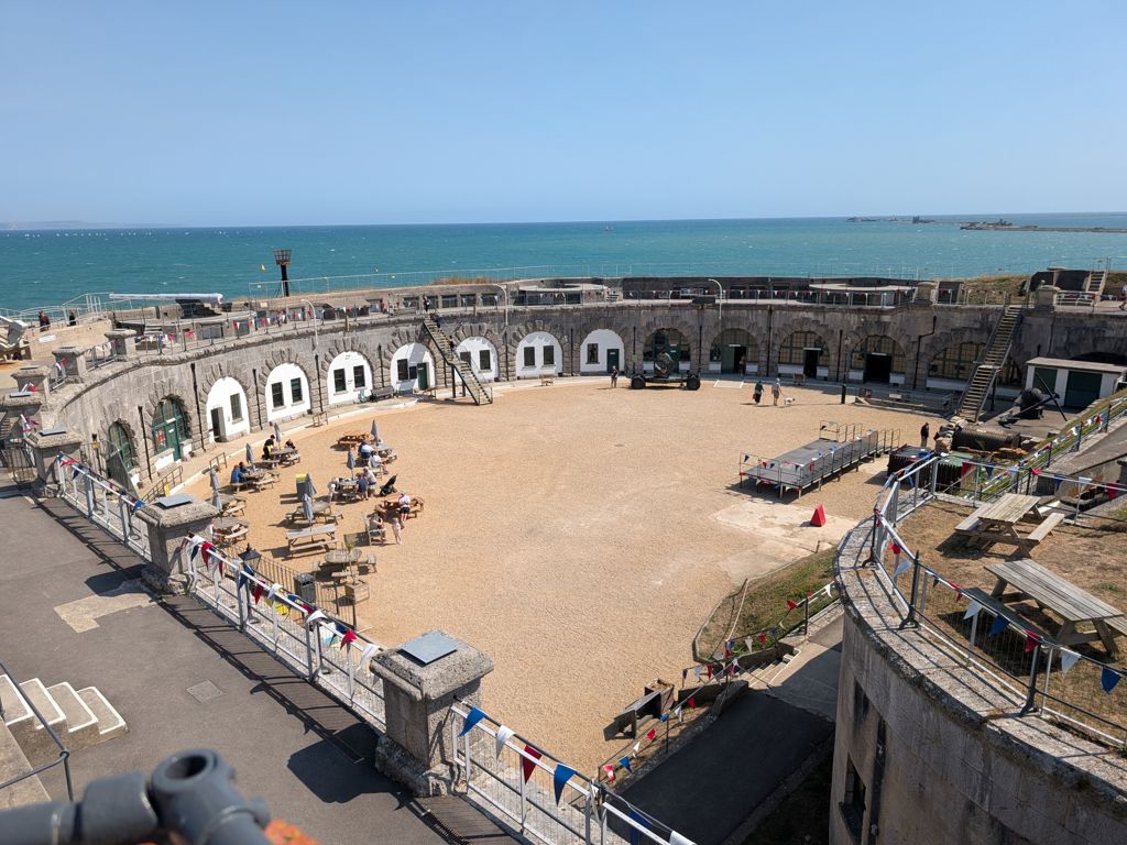 Nothe Fort - Courtyard 2