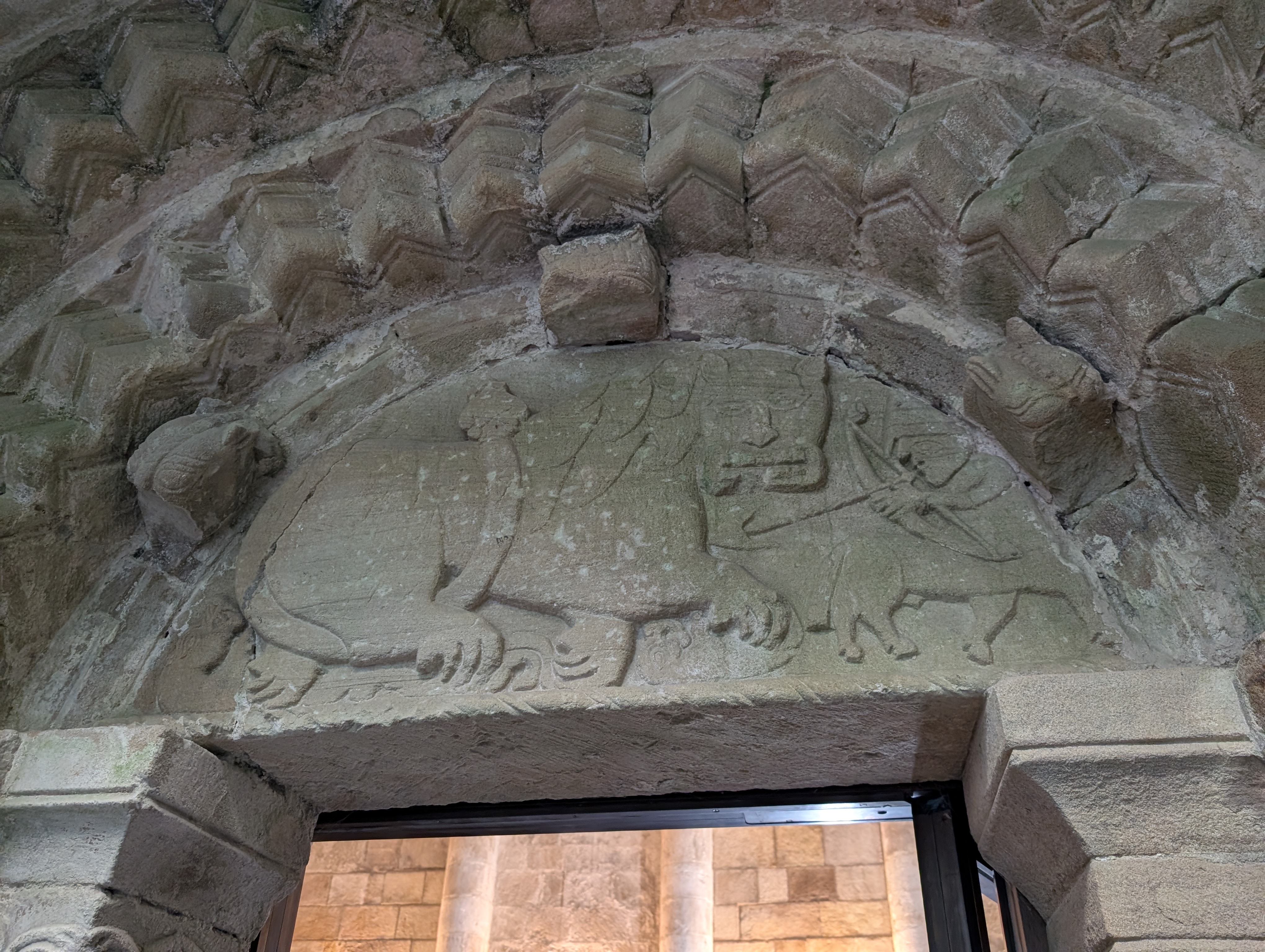 Rock Of Cashel - Cormac's Chapel - North Tympanum