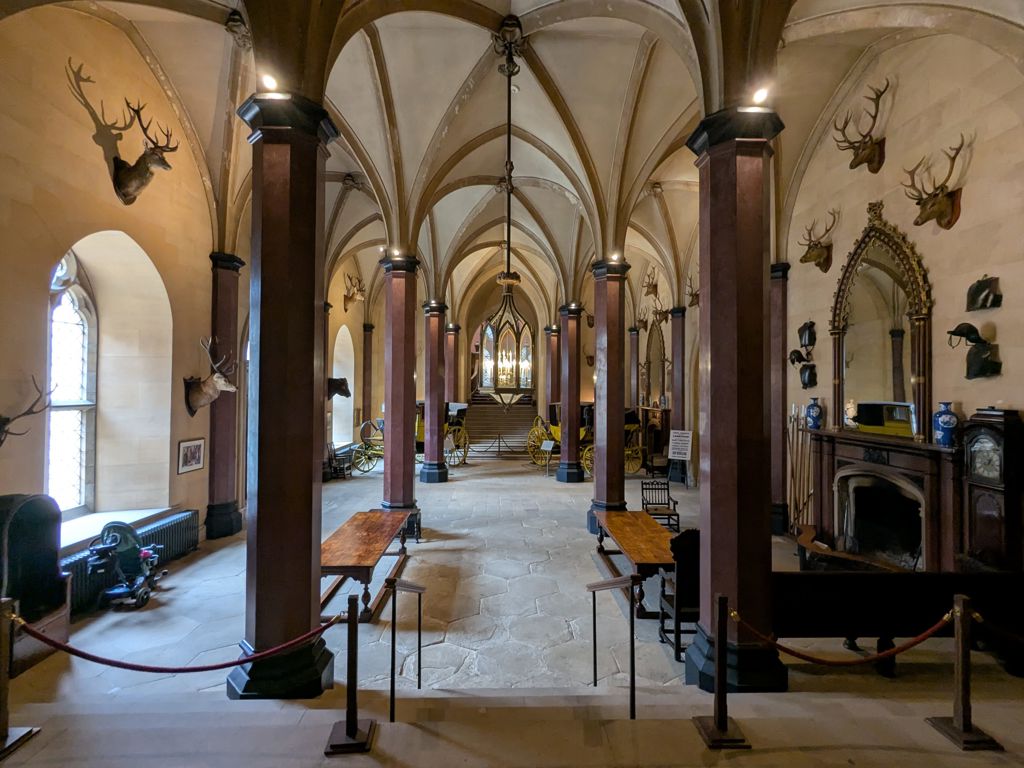 Raby Castle - Entrance Hall