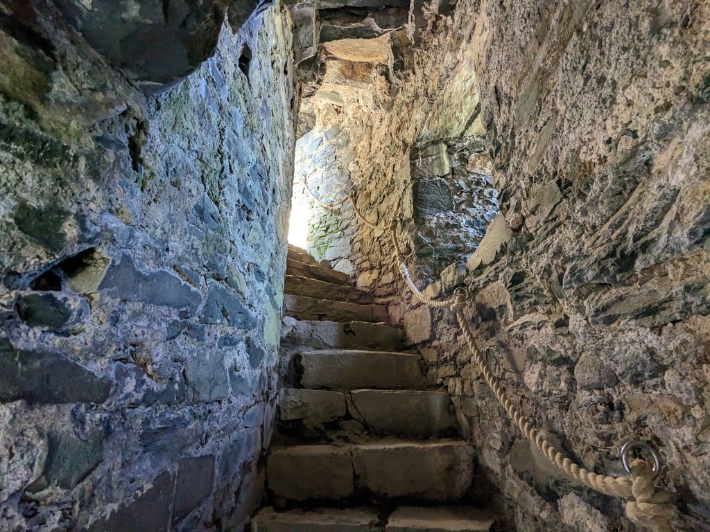 Harlech Castle - Stairs