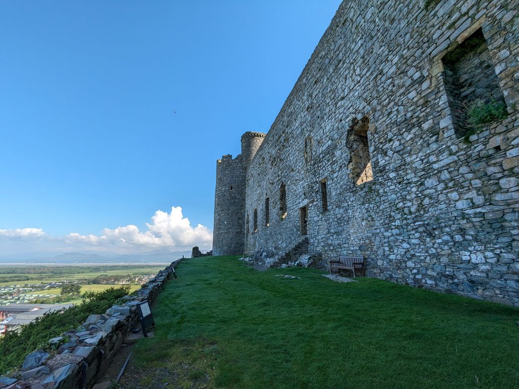 Harlech Castle - Outer Ward - West