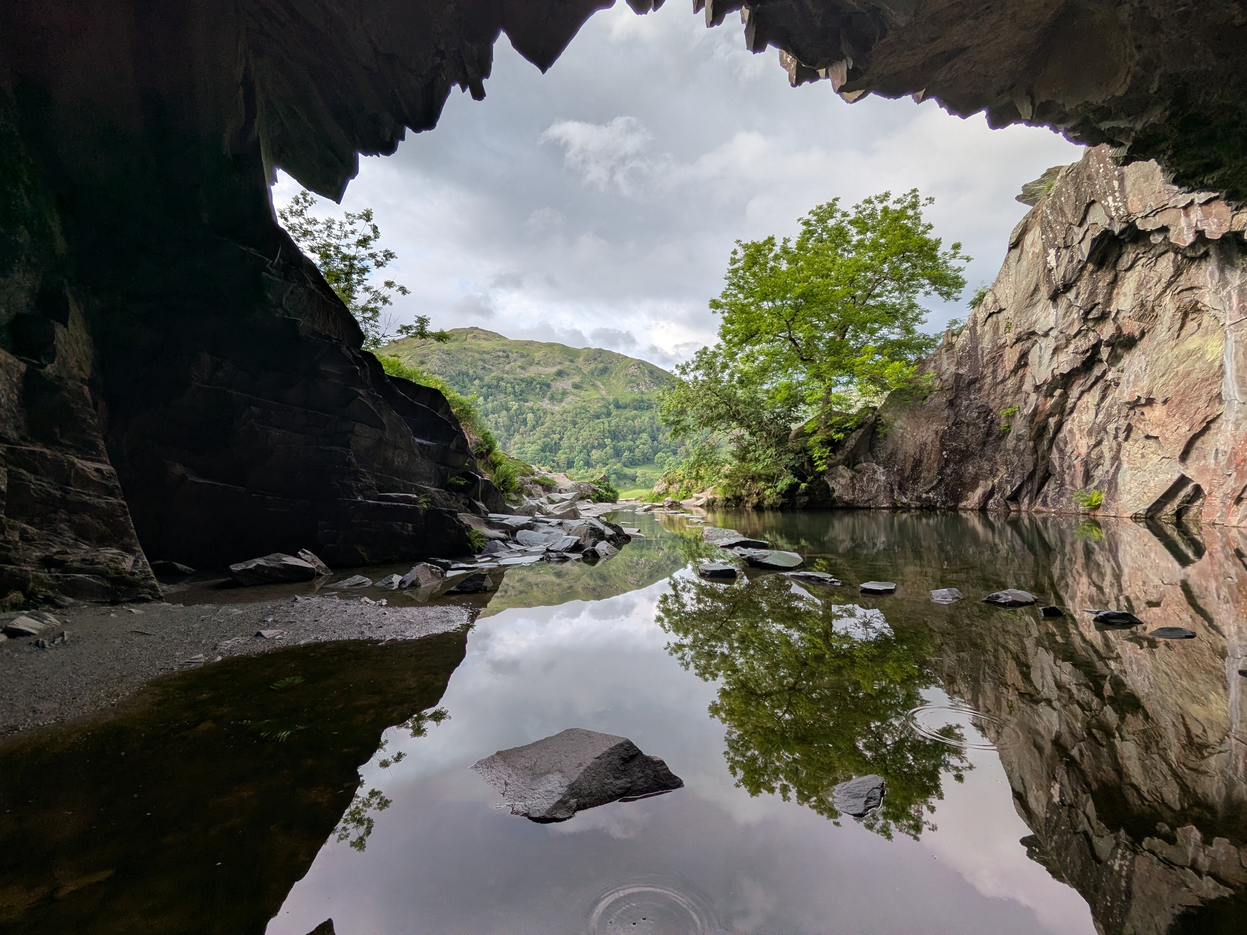 Loughrigg Fell - Rydal Cave - Mouth