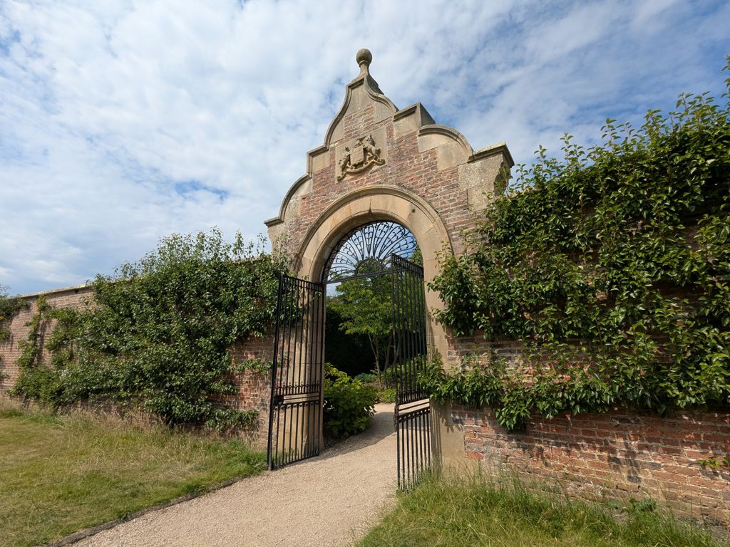 Raby Castle - Walled Gardens - Gate
