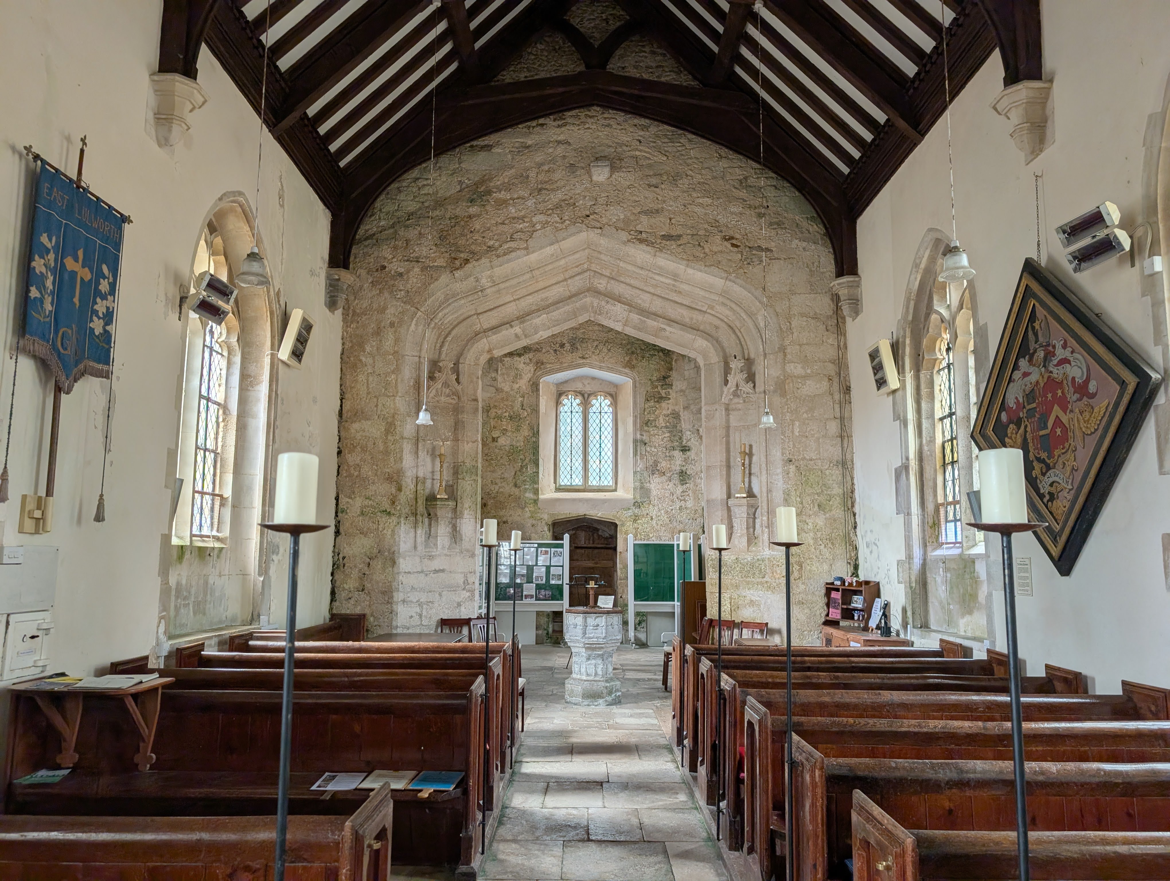 Lulworth Castle - St Andrew's Chuch - Inside