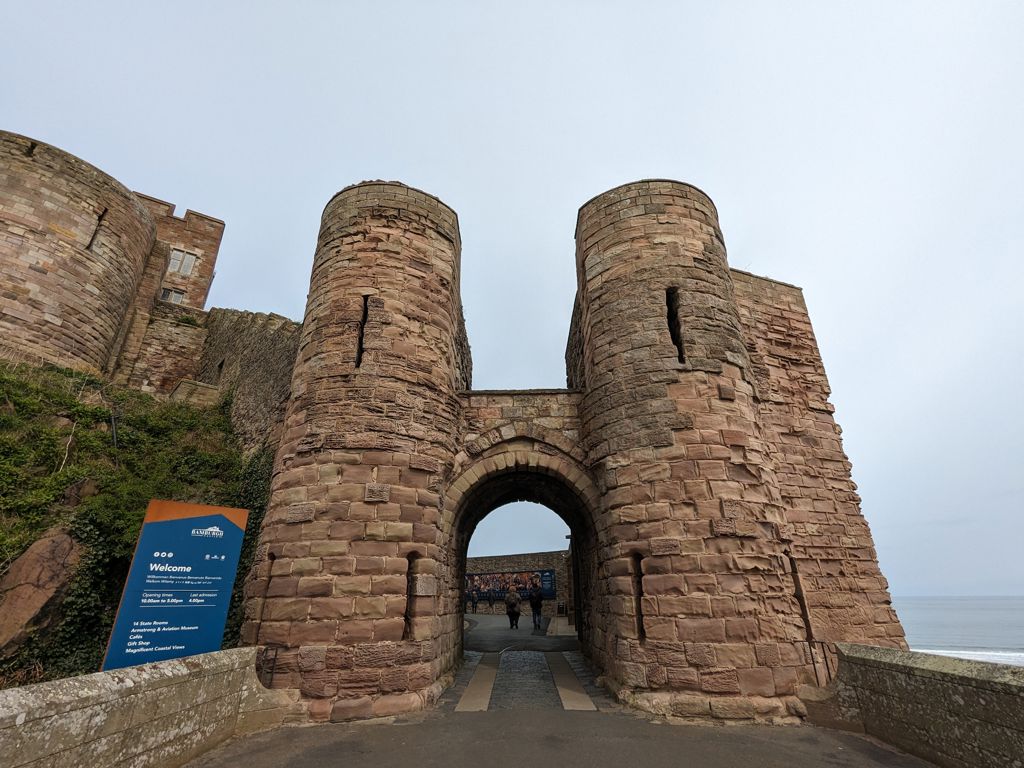 Bamburgh Castle - Great Gate