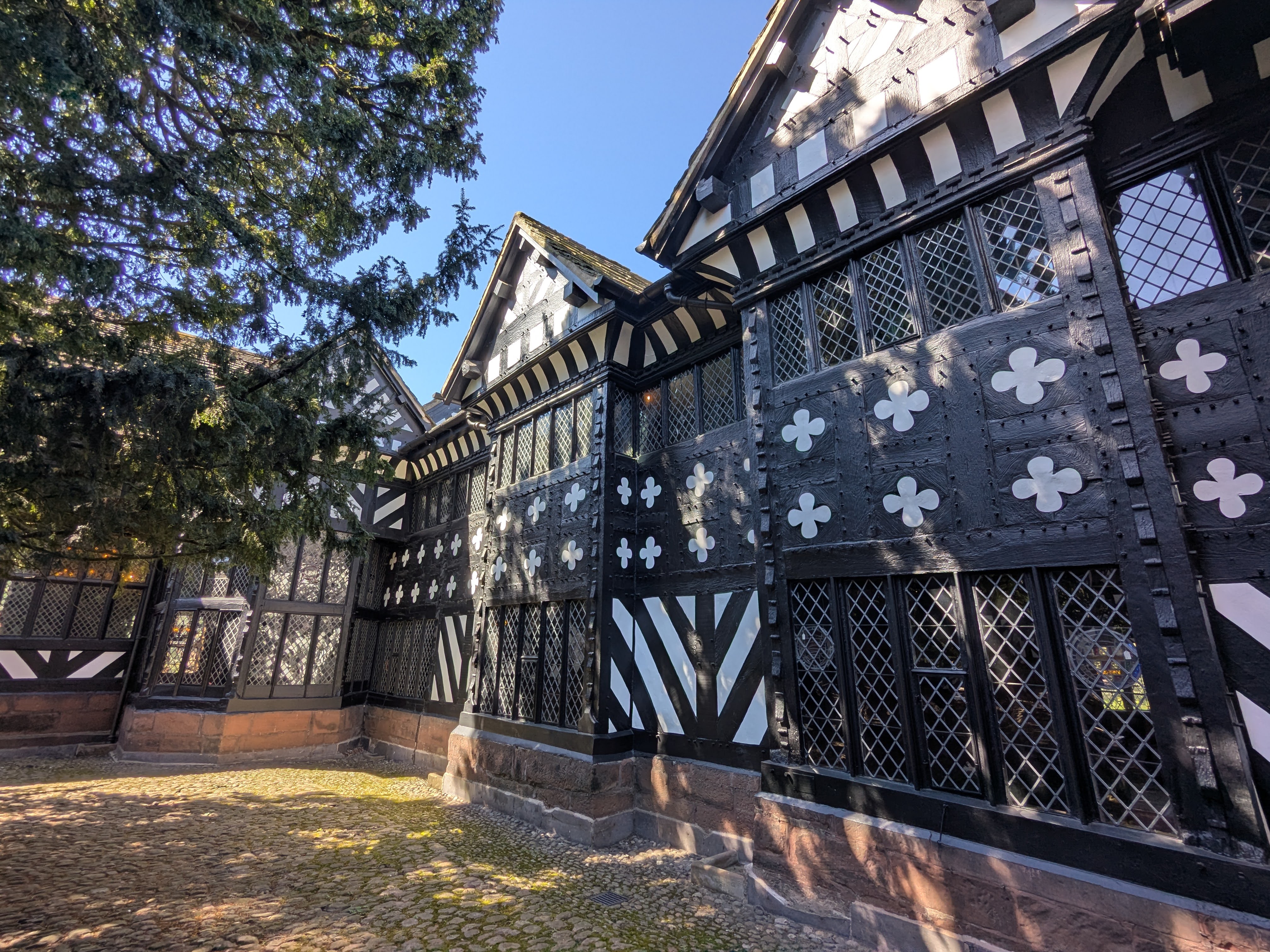 Speke Hall - Courtyard