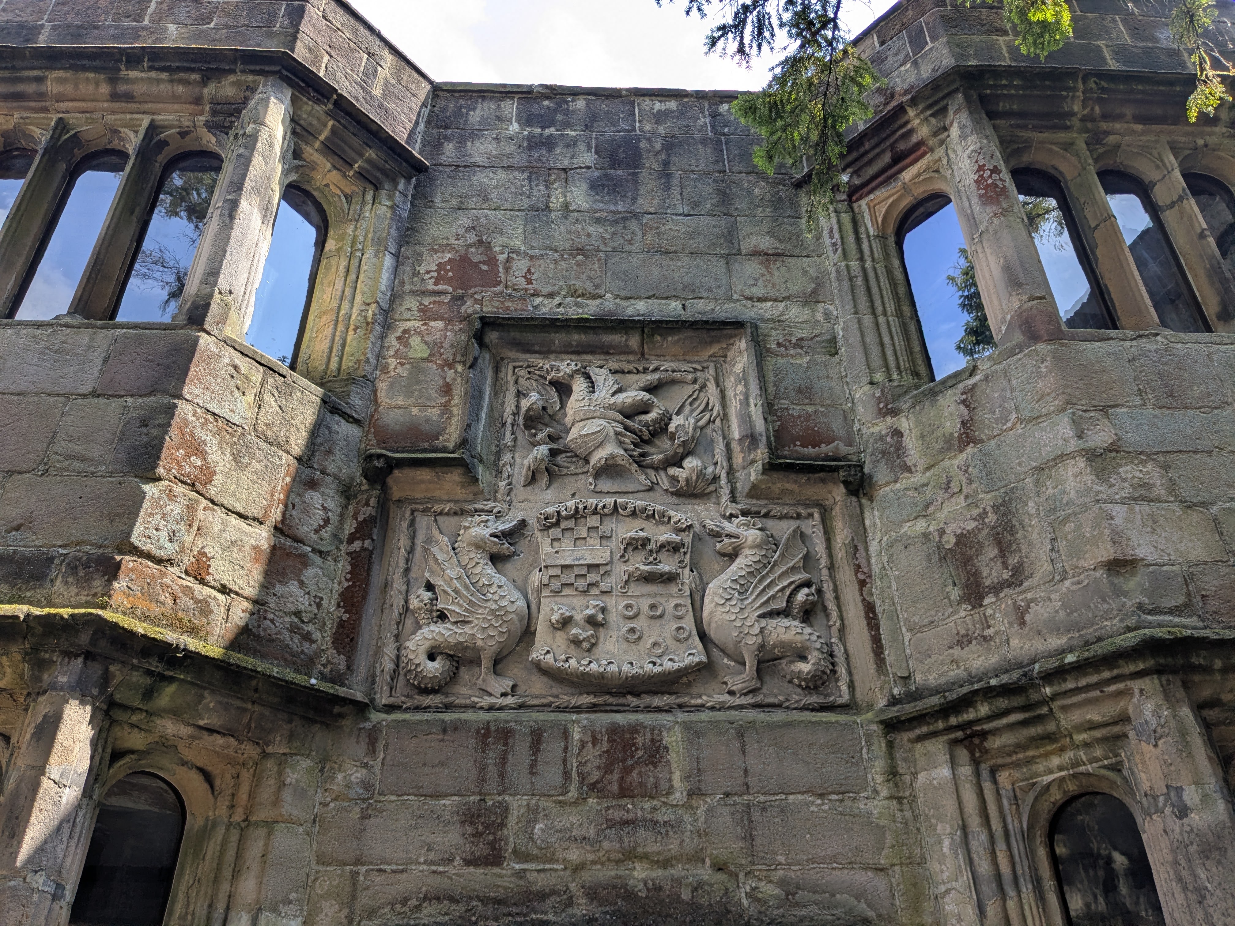 Skipton Castle - Clifford Family Crest