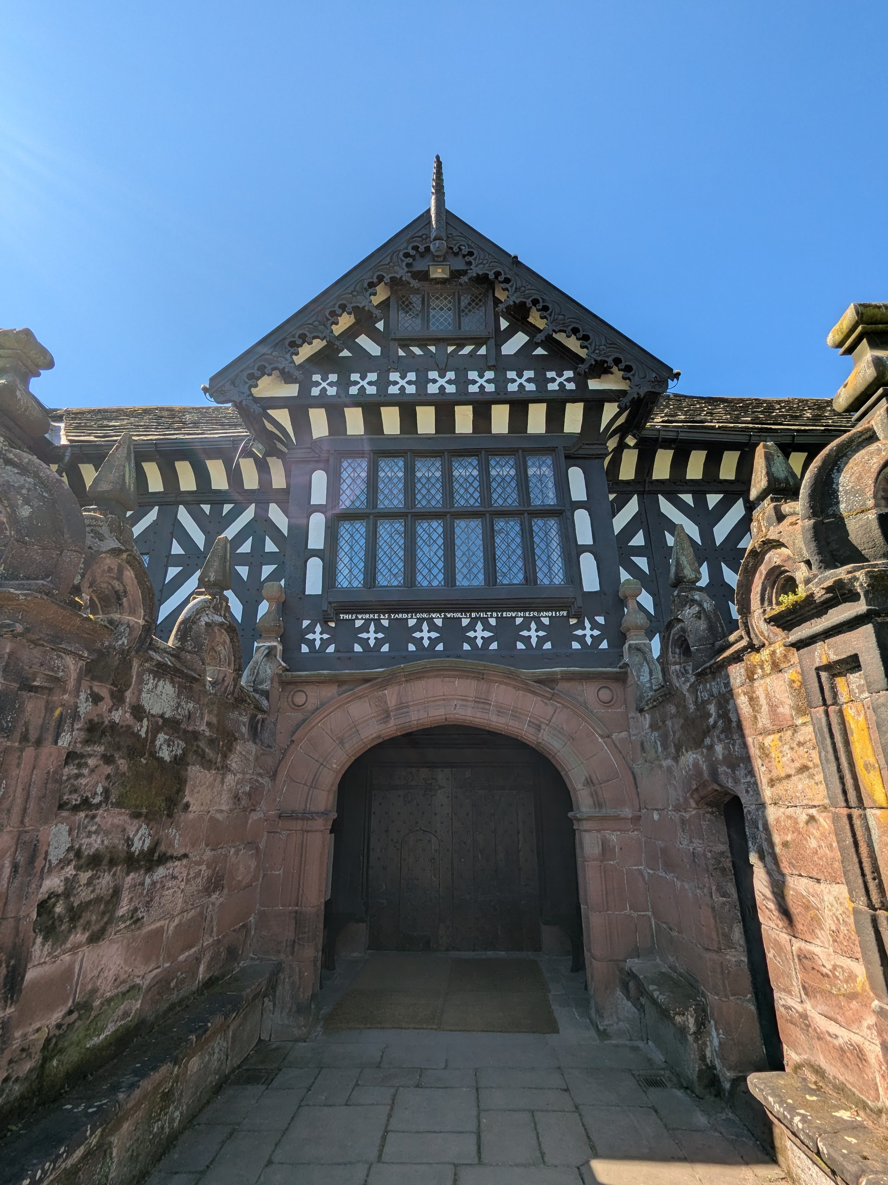 Speke Hall - Entrance