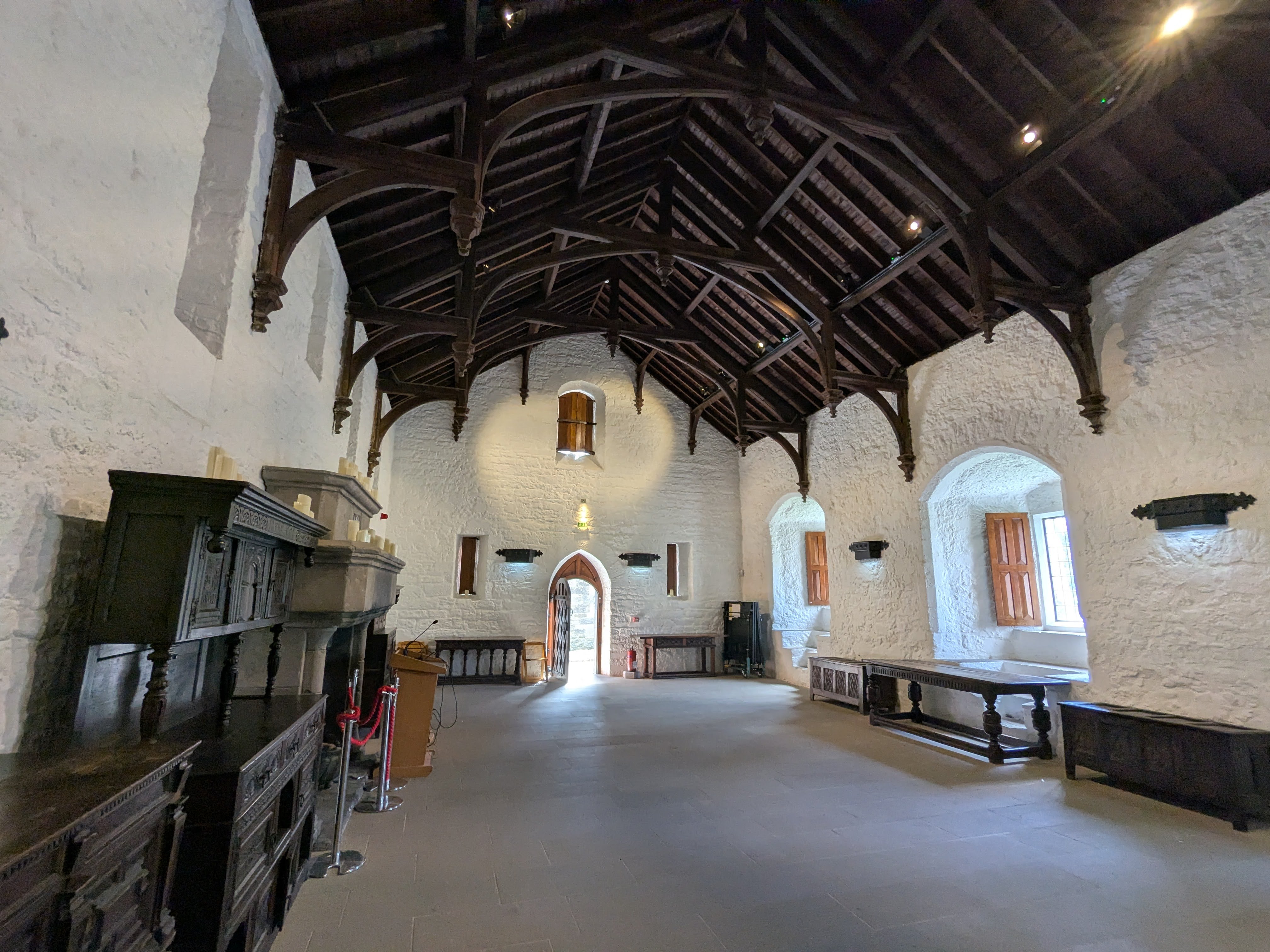 Cahir Castle - Hall - Inside