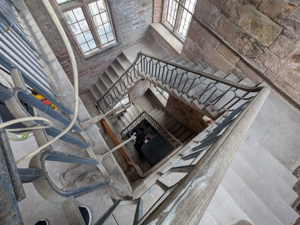 Greystoke Castle - Tower Stairs