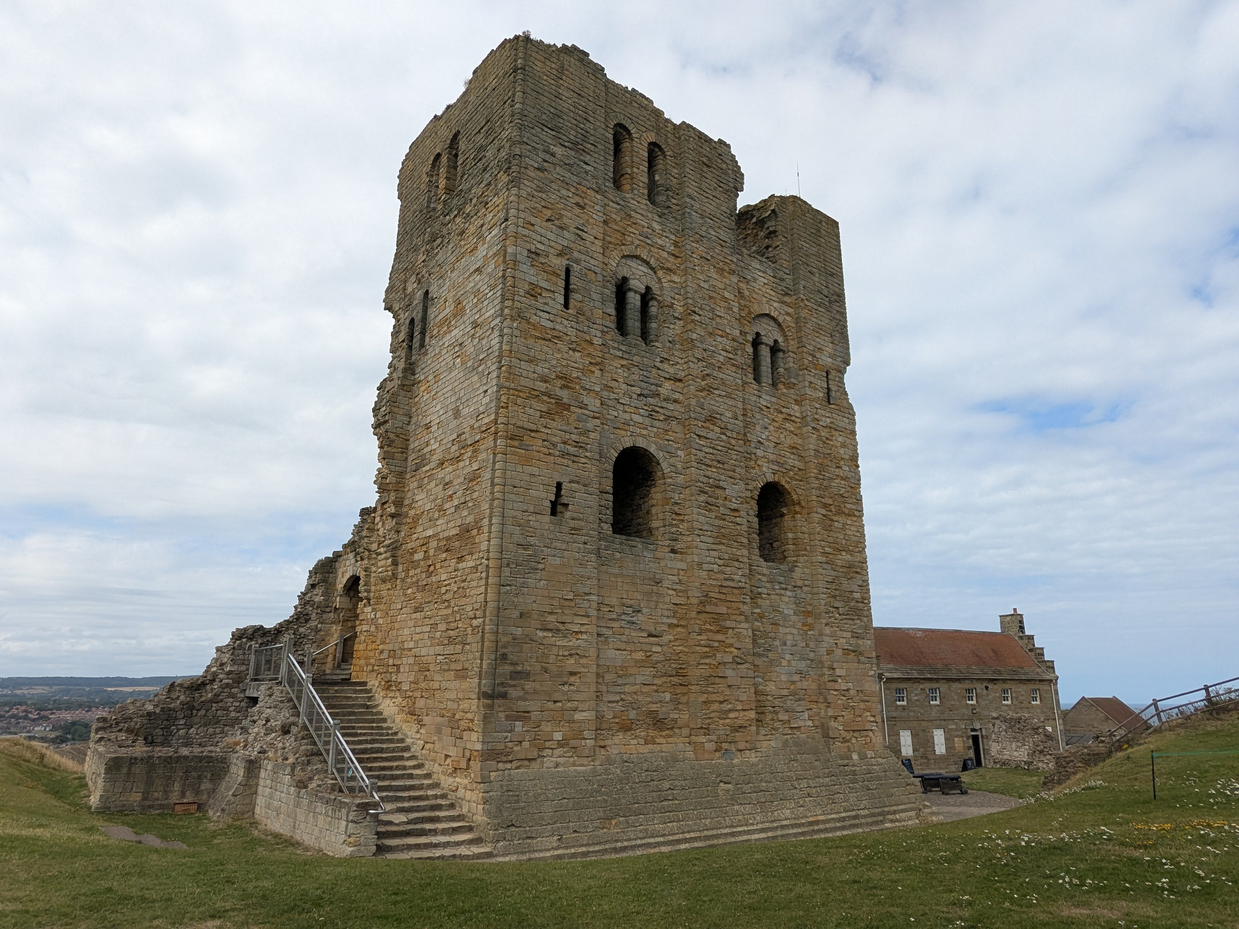 Scarborough Castle - Keep - East