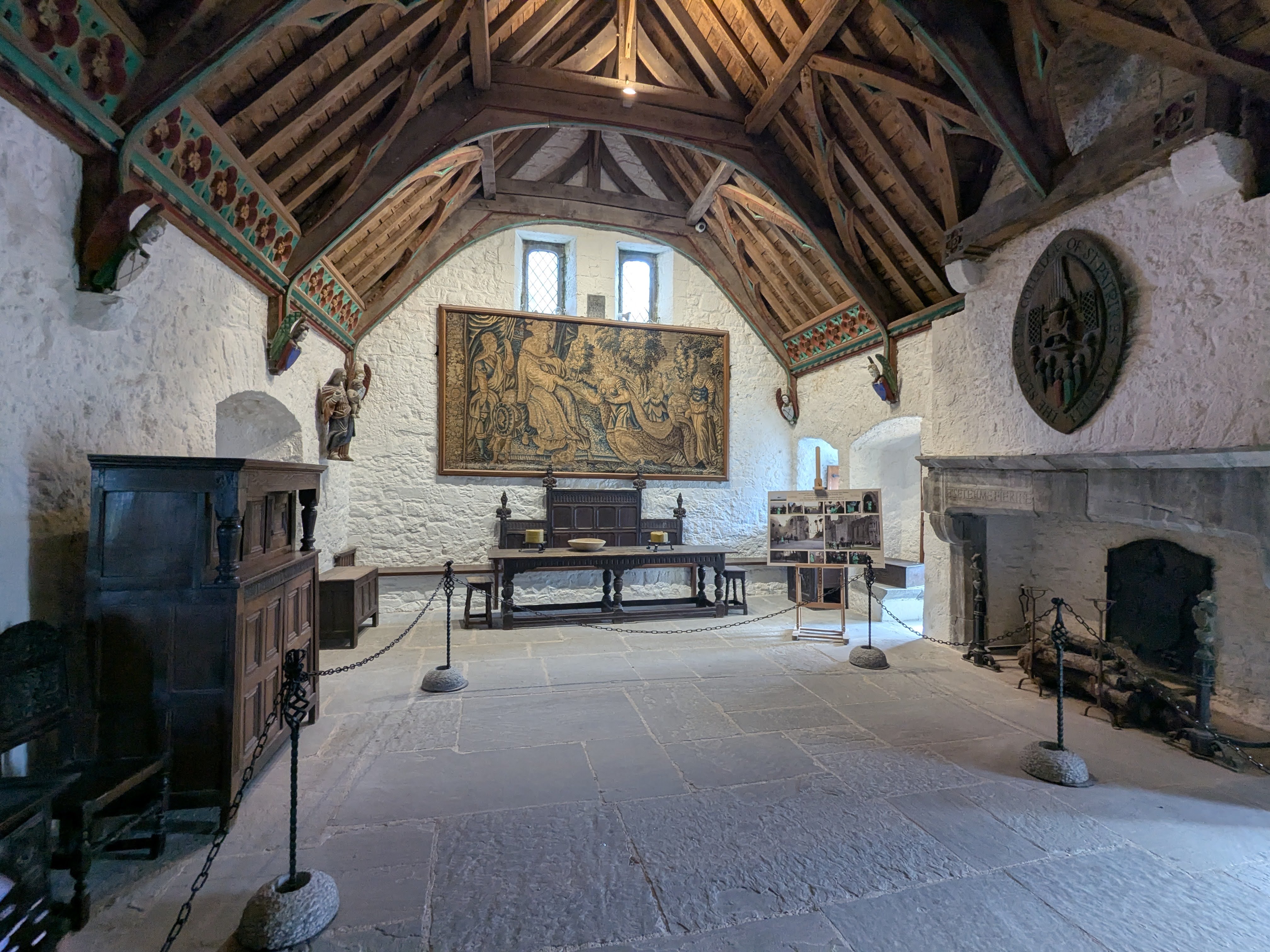 Rock Of Cashel - Hall Of The Vicars Choral - Inside
