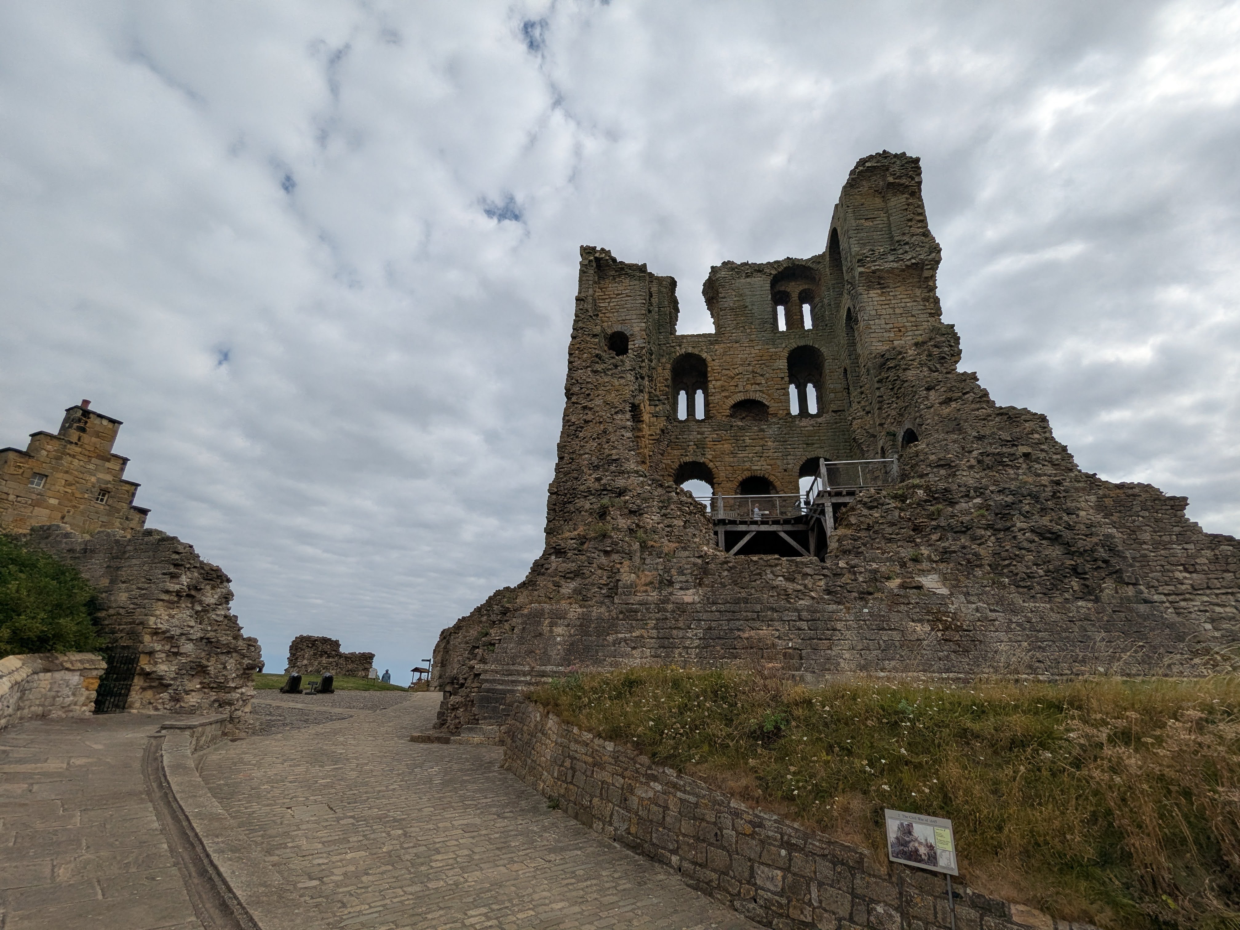Scarborough Castle - Keep - West