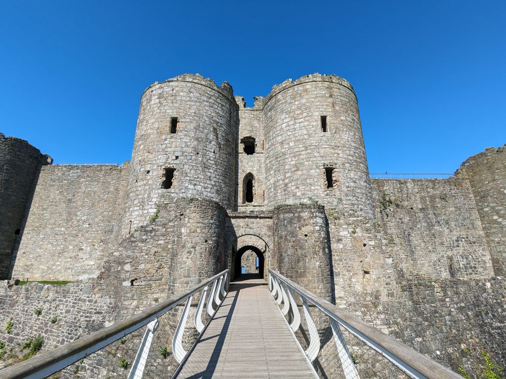 Harlech Castle - Gatehouse - Entrance