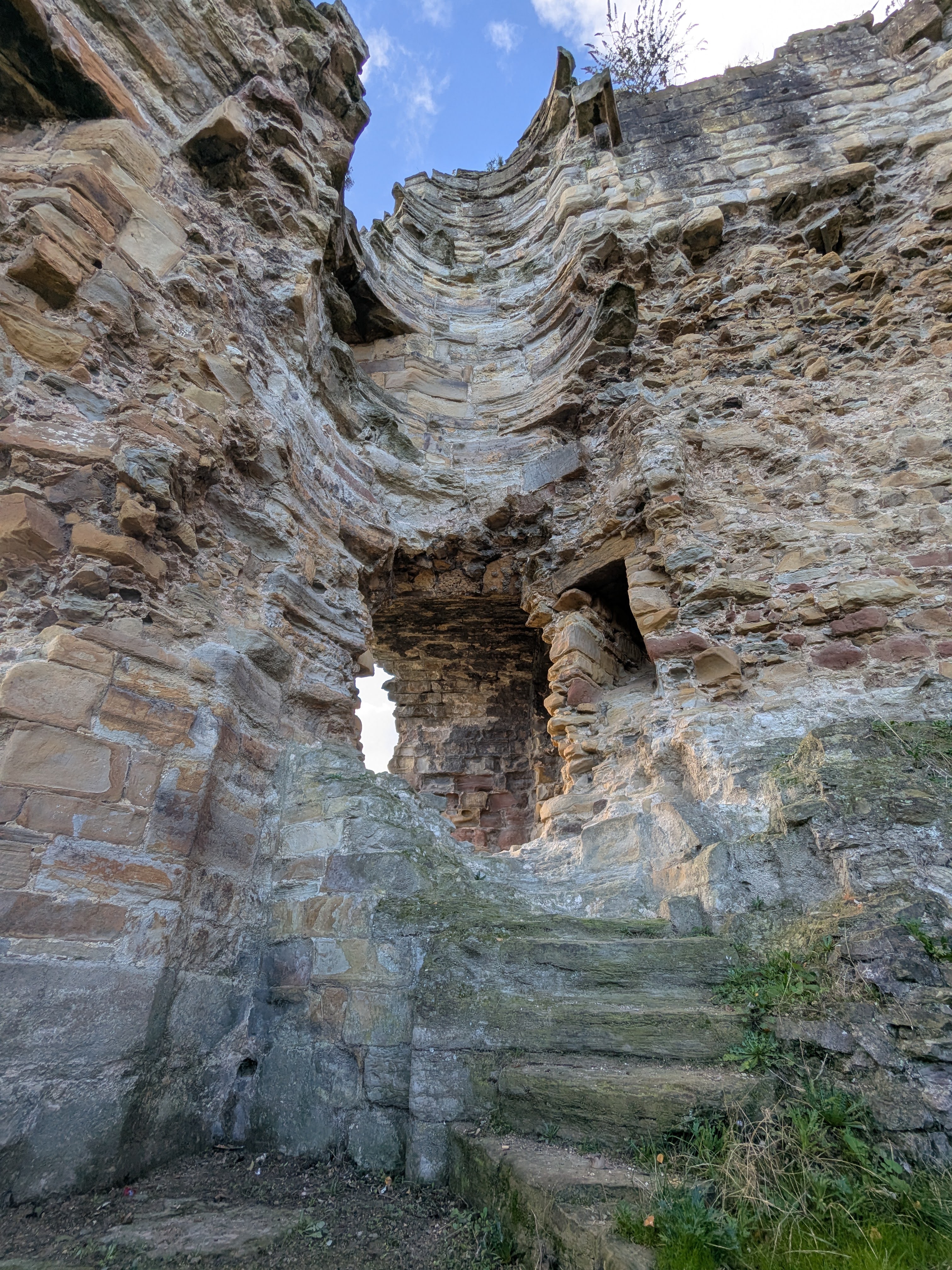 Flint Castle - North West Tower - Inside