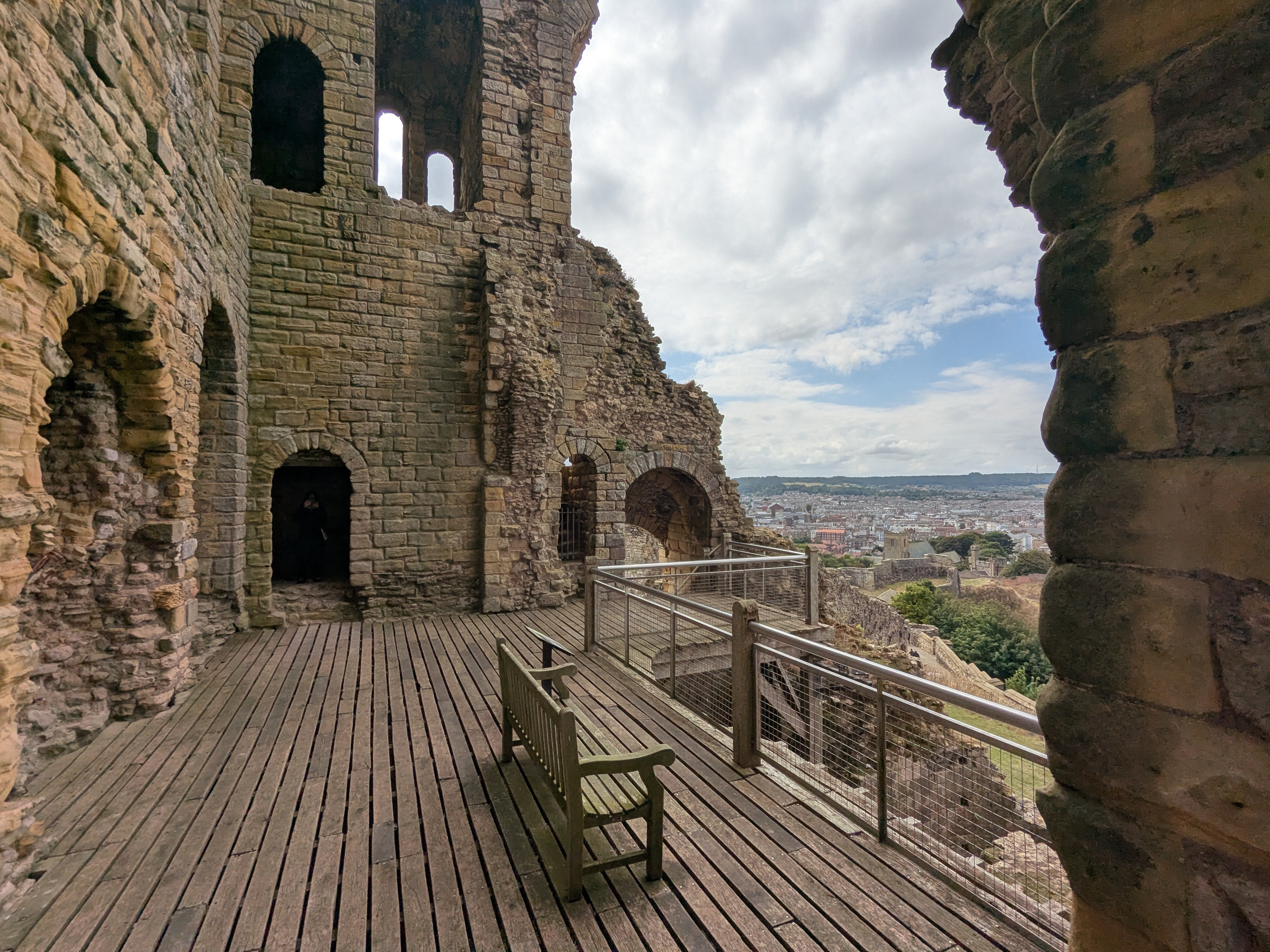 Scarborough Castle - Keep - Inside 2