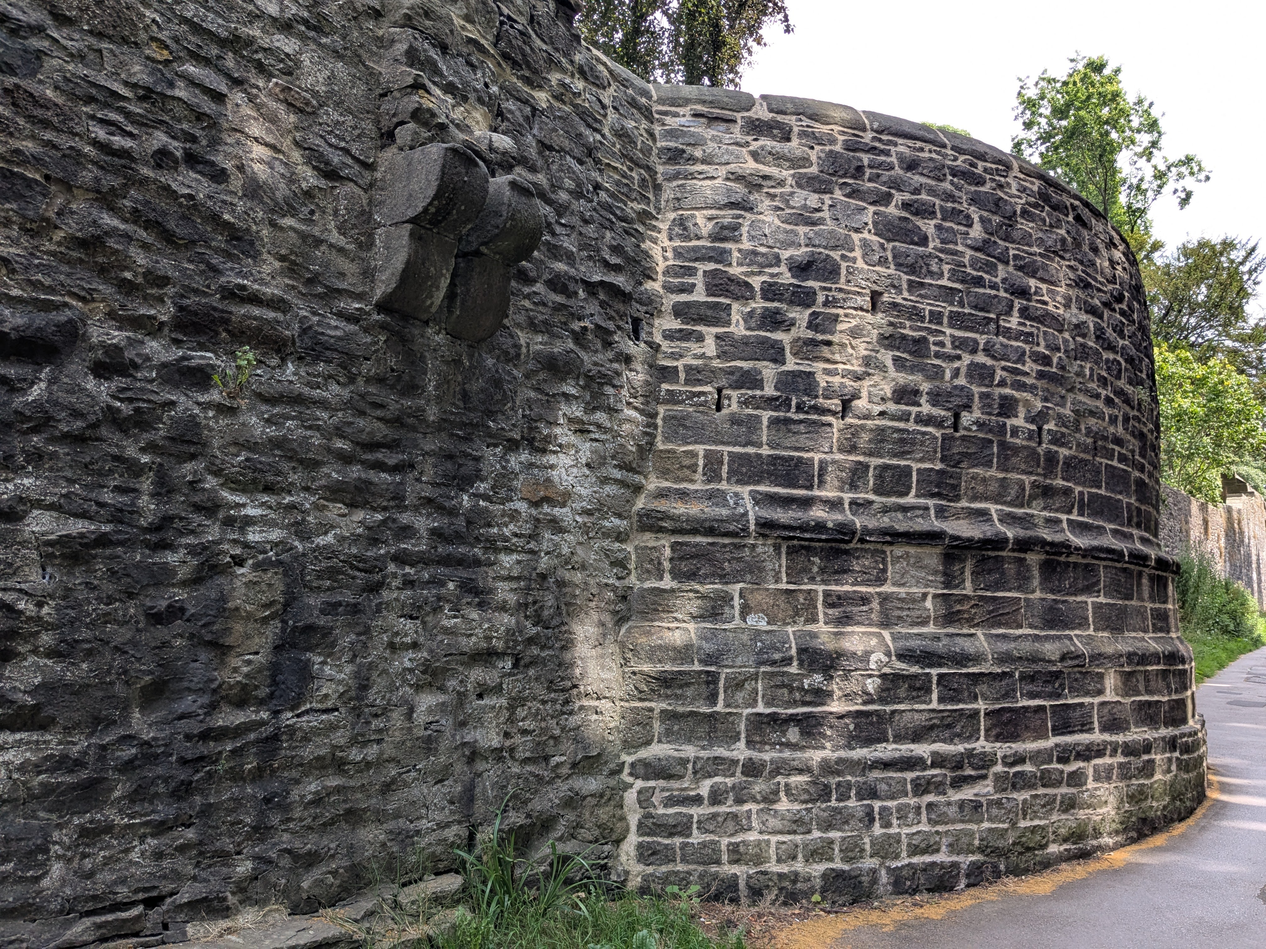 Skipton Castle - Outer Curtain Wall