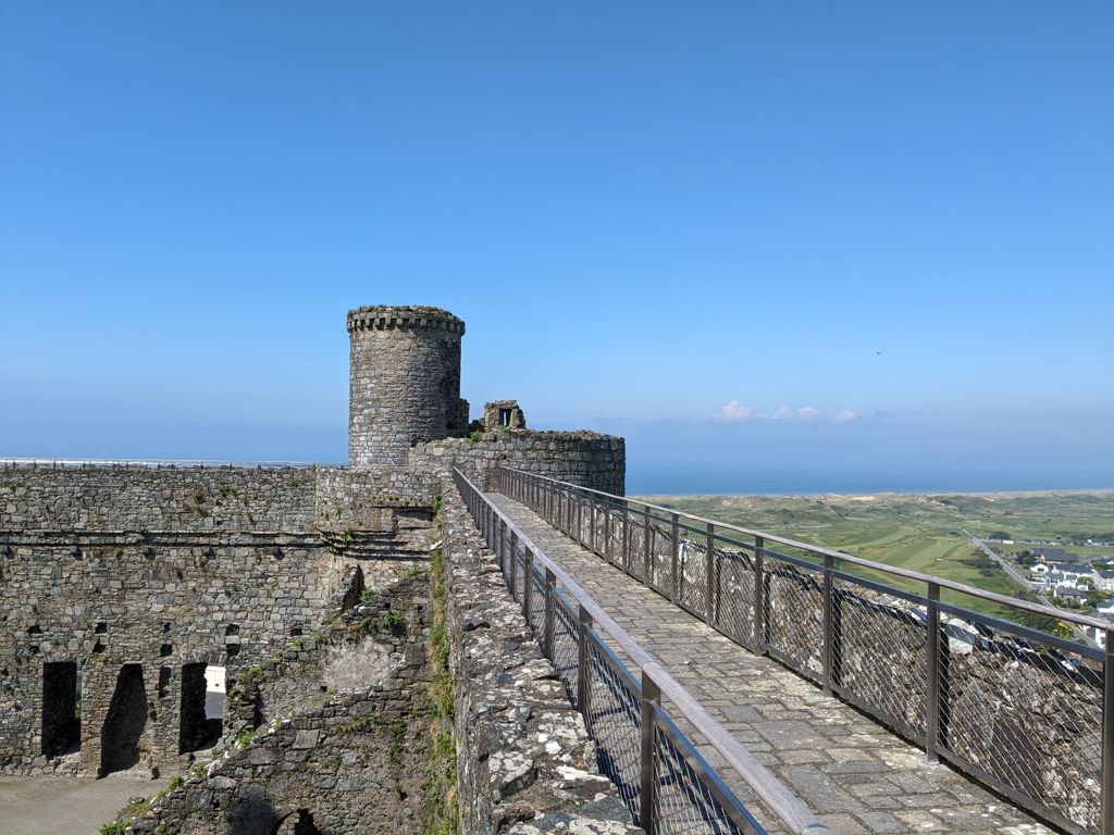 Harlech Castle - North-West Tower