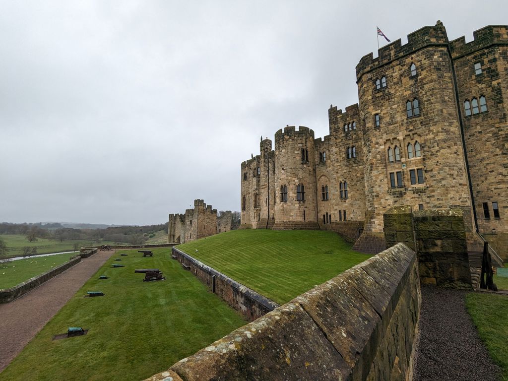 Alnwick Castle - Terrace
