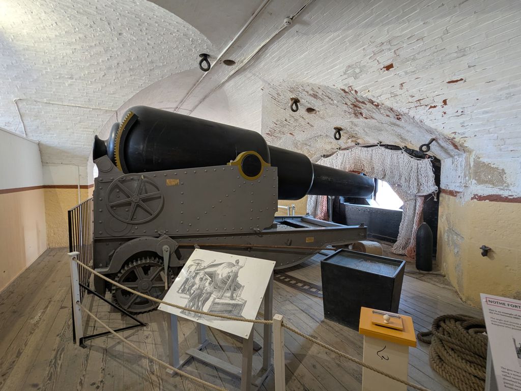 Nothe Fort - 12.5 Inch RML Gun