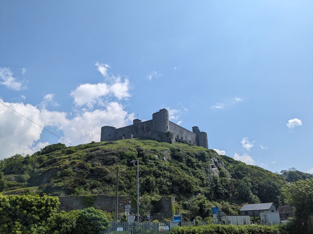 Harlech Castle - Castle Rock