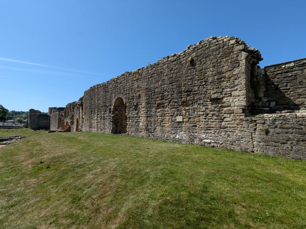 Barnard Castle - Curtain Wall - North