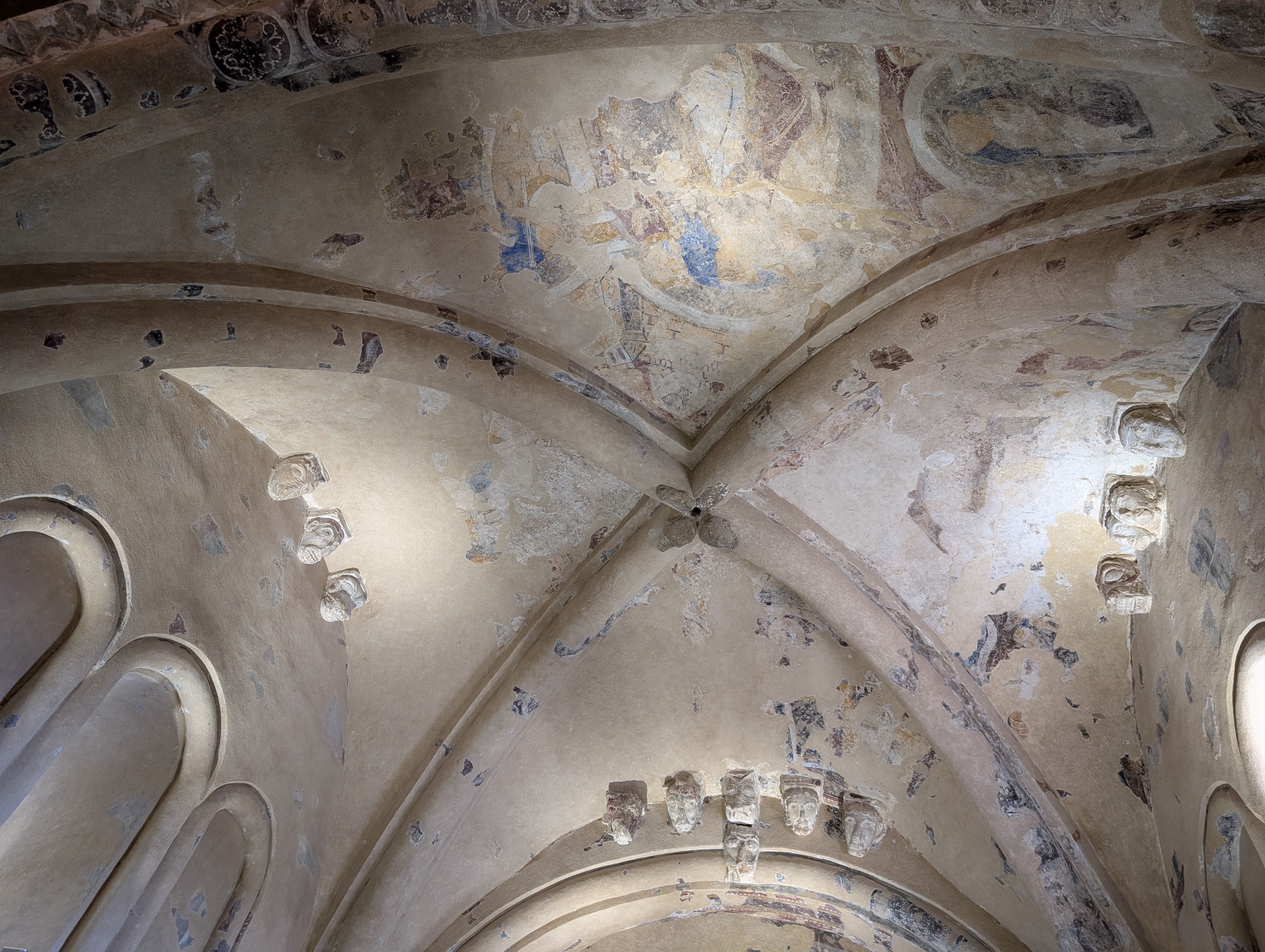 Rock Of Cashel - Cormac's Chapel - Frescoes