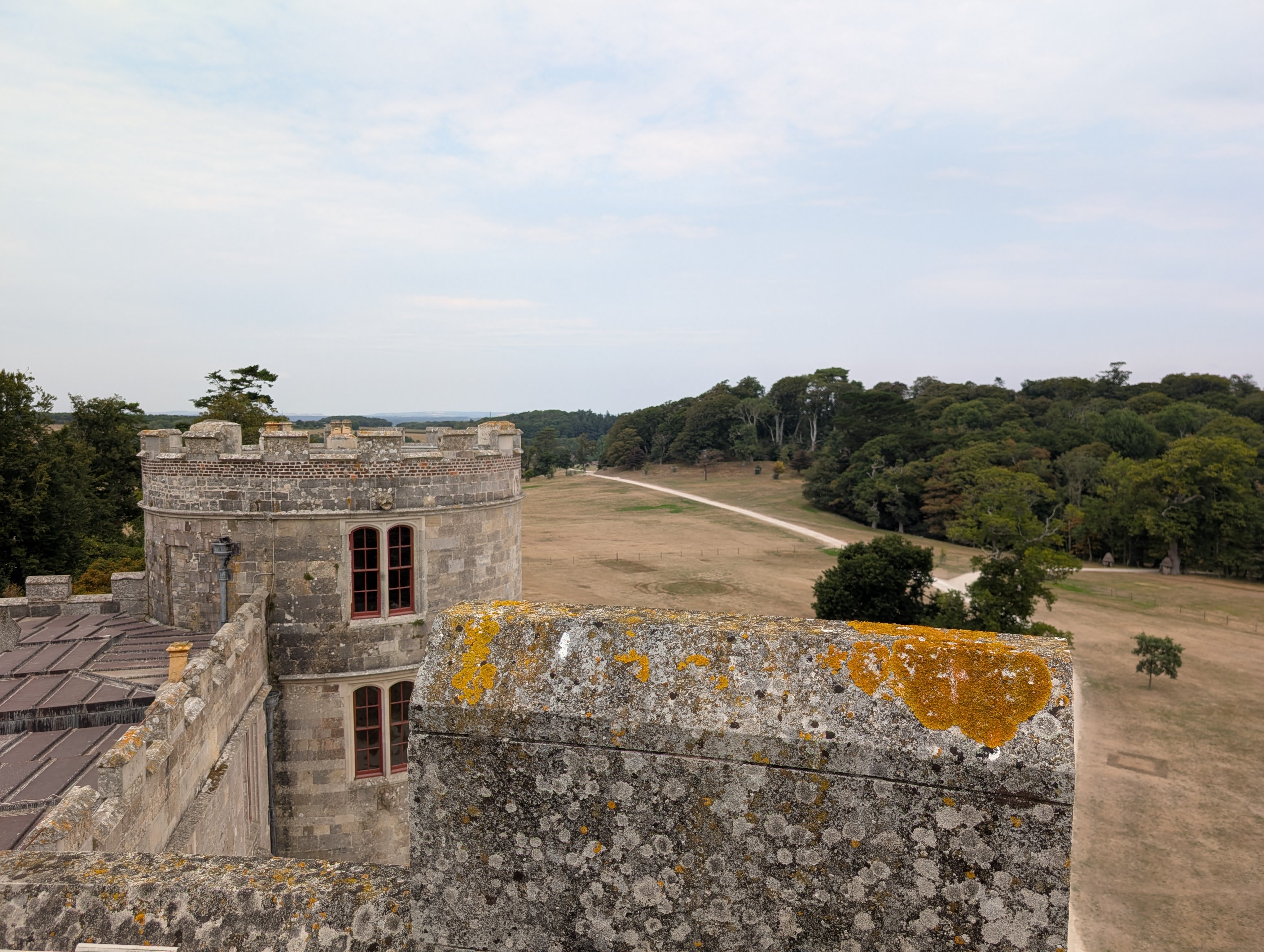 Lulworth Castle - Views - North