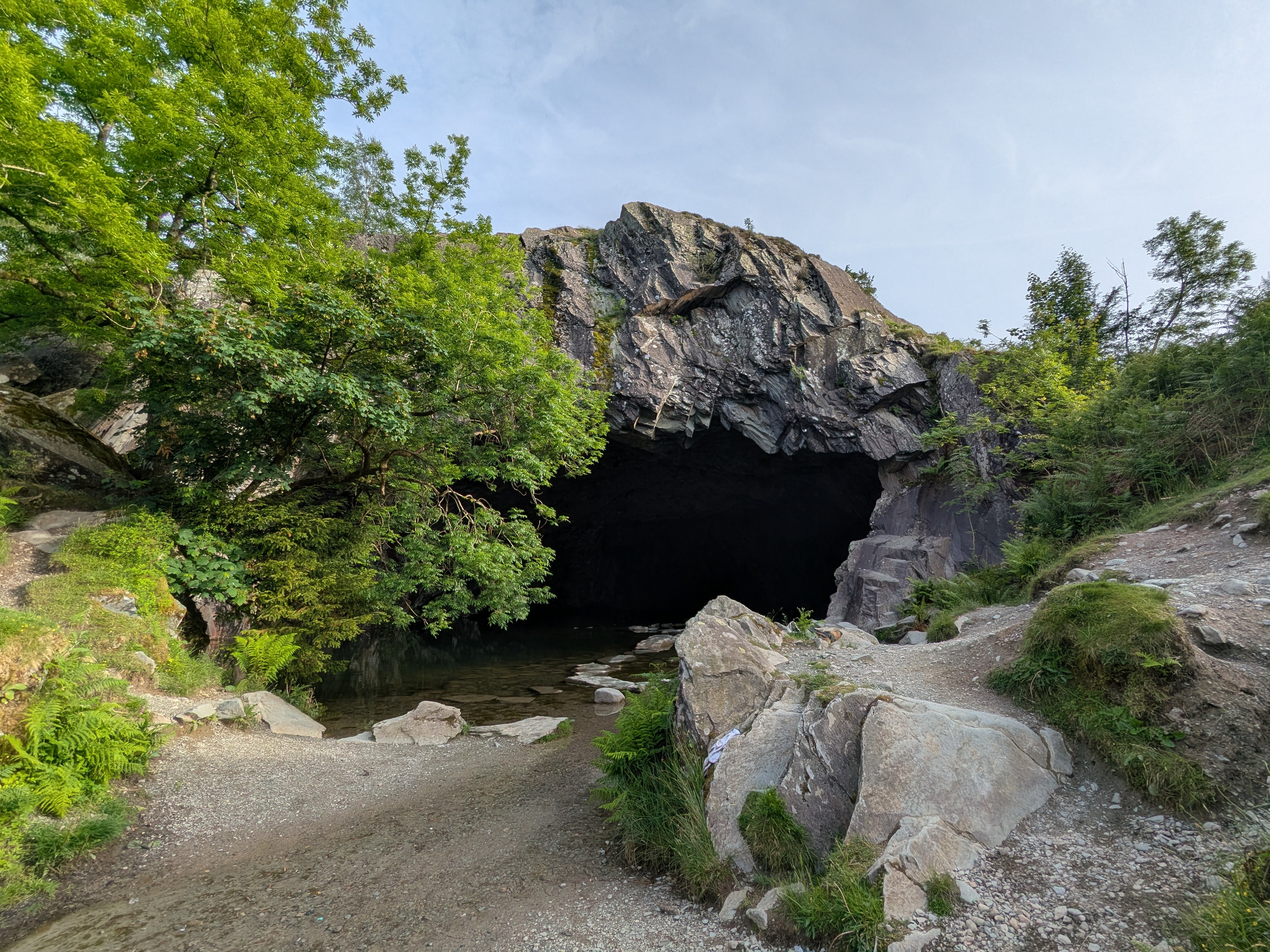 Loughrigg Fell - Rydal Cave - Entrance