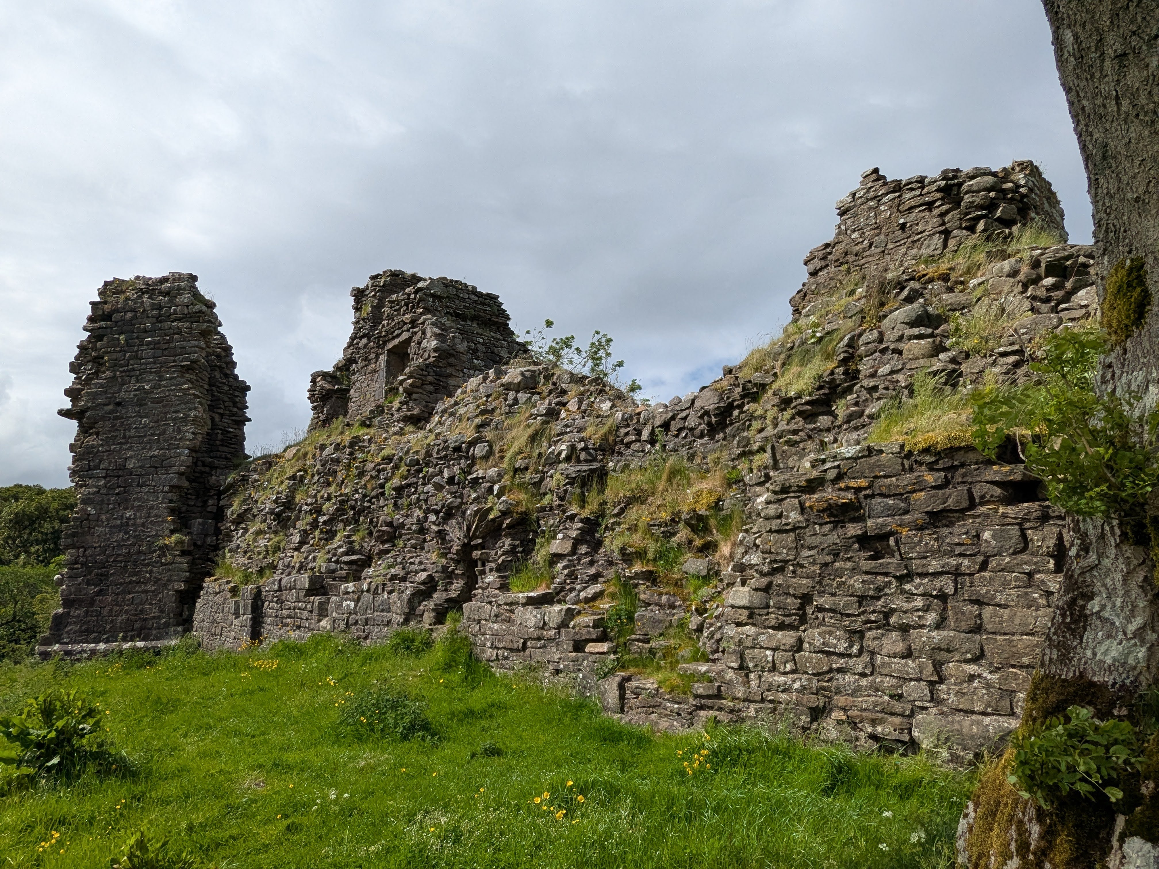 Pendragon Castle - South