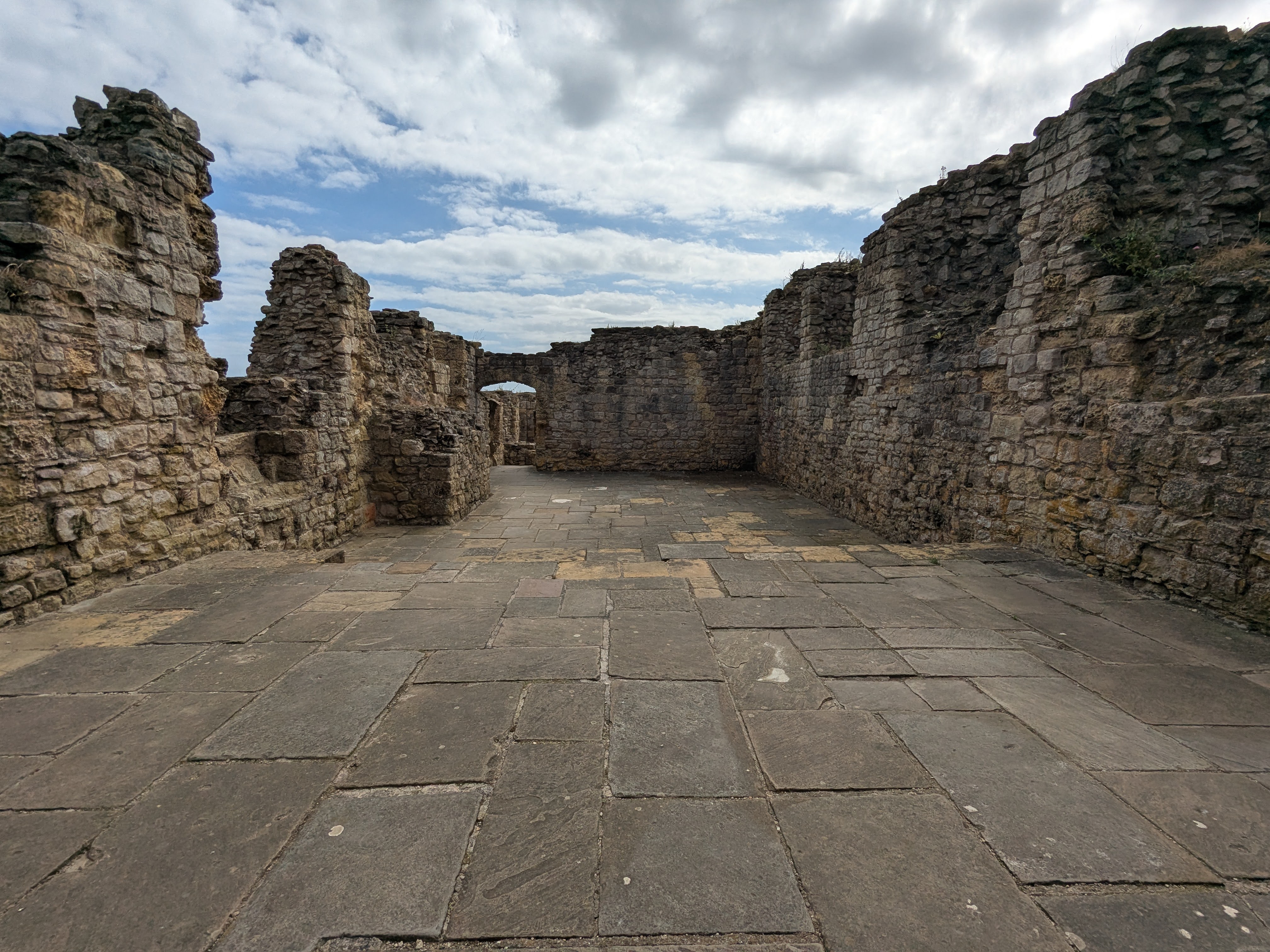 Scarborough Castle - King John's Chamber Block - Inside
