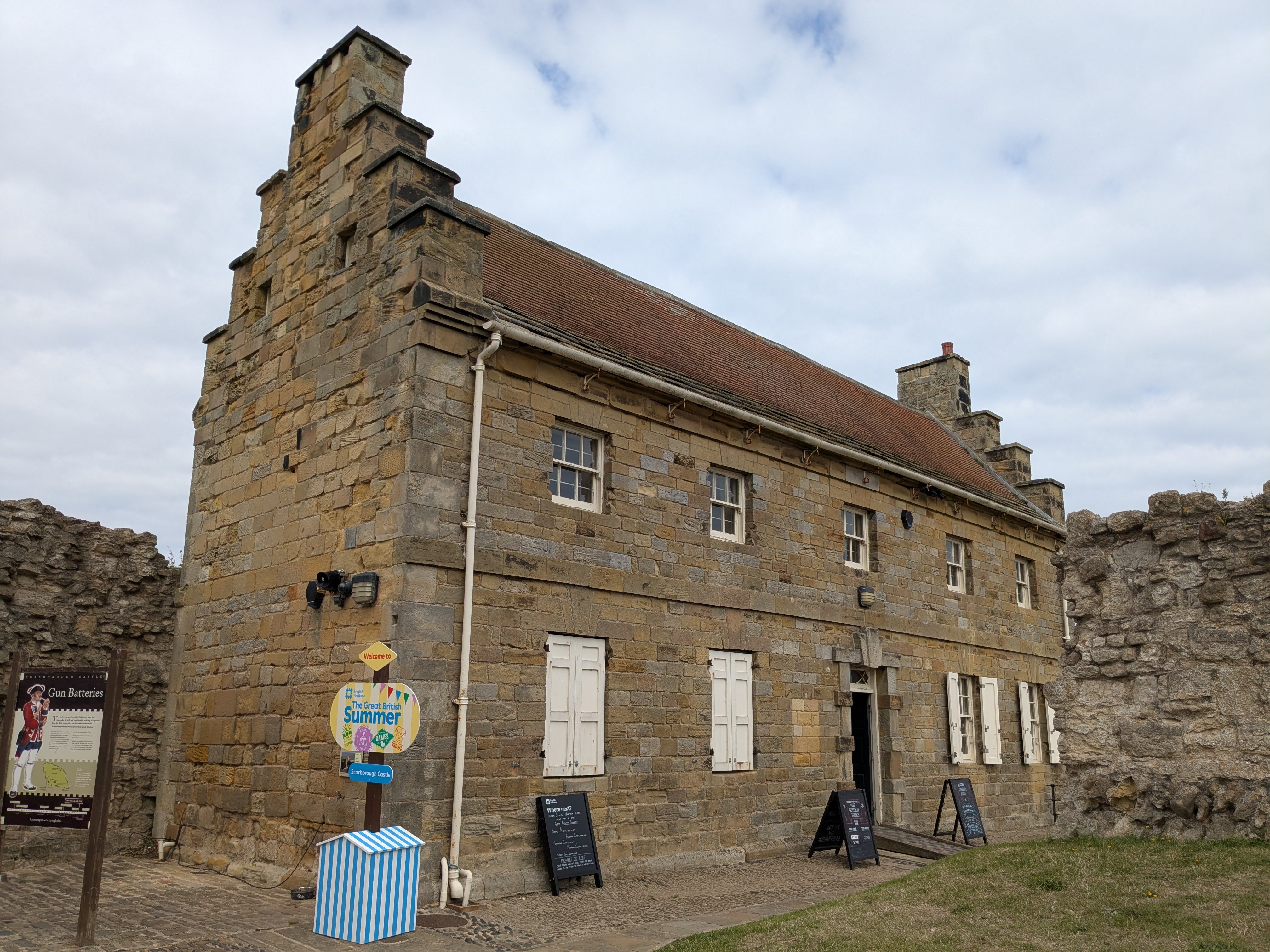 Scarborough Castle - Master Gunner's House