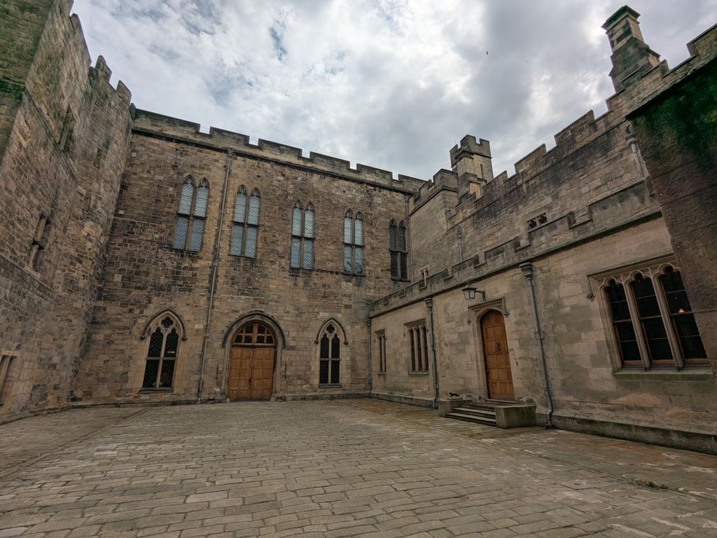 Raby Castle - Courtyard