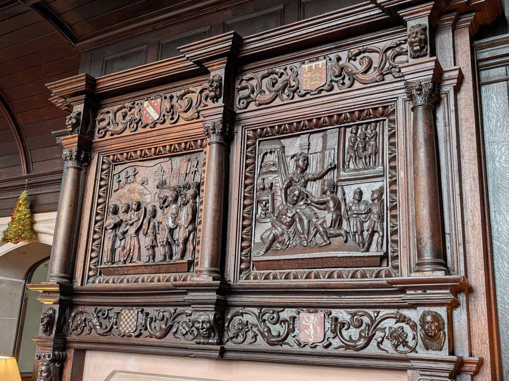 Greystoke Castle - Engraved Panels