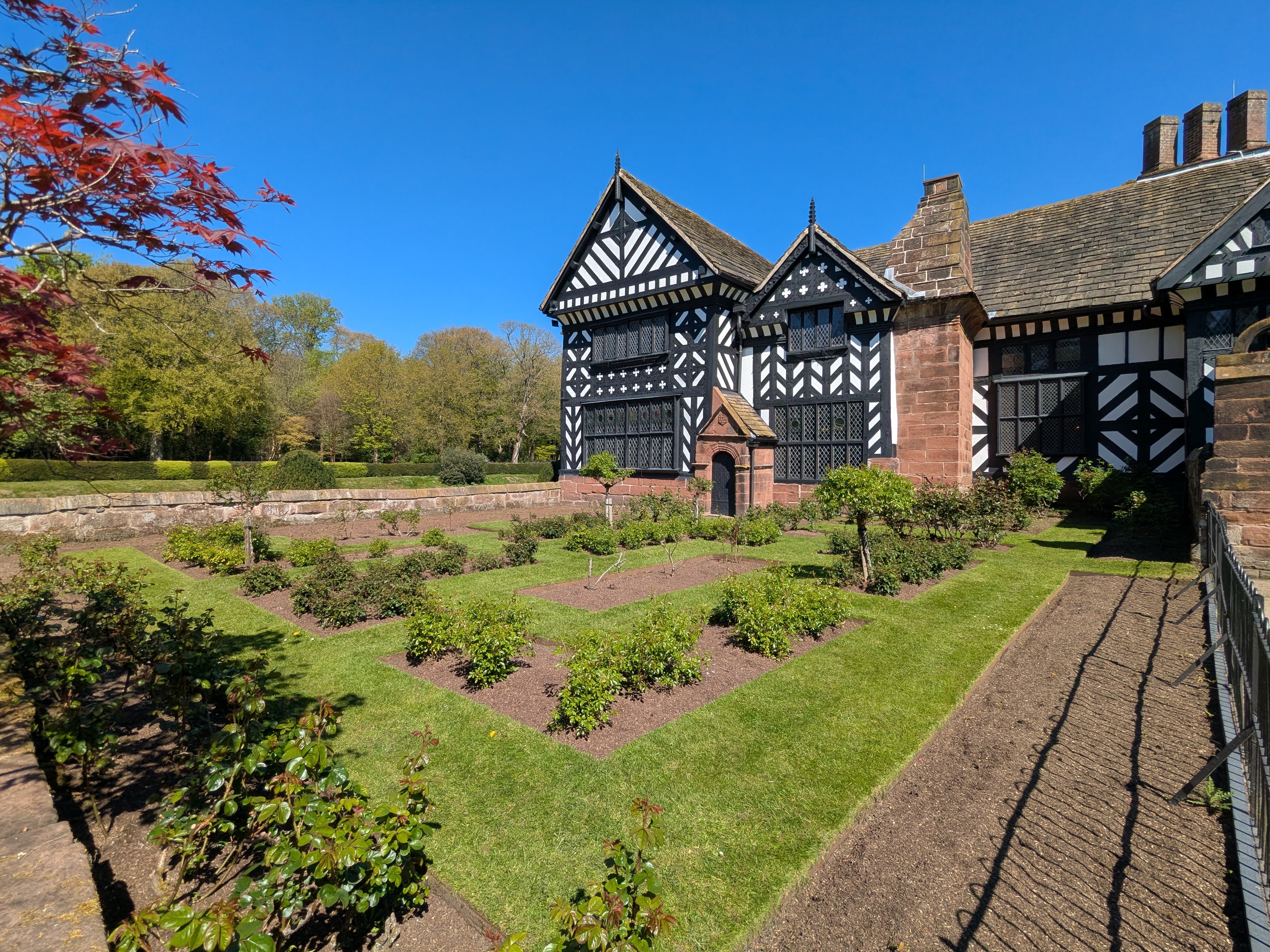 Speke Hall - Back - Garden