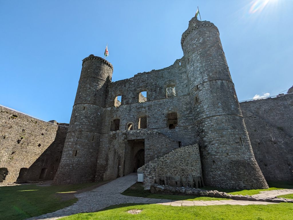 Harlech Castle - Gatehouse - Inner