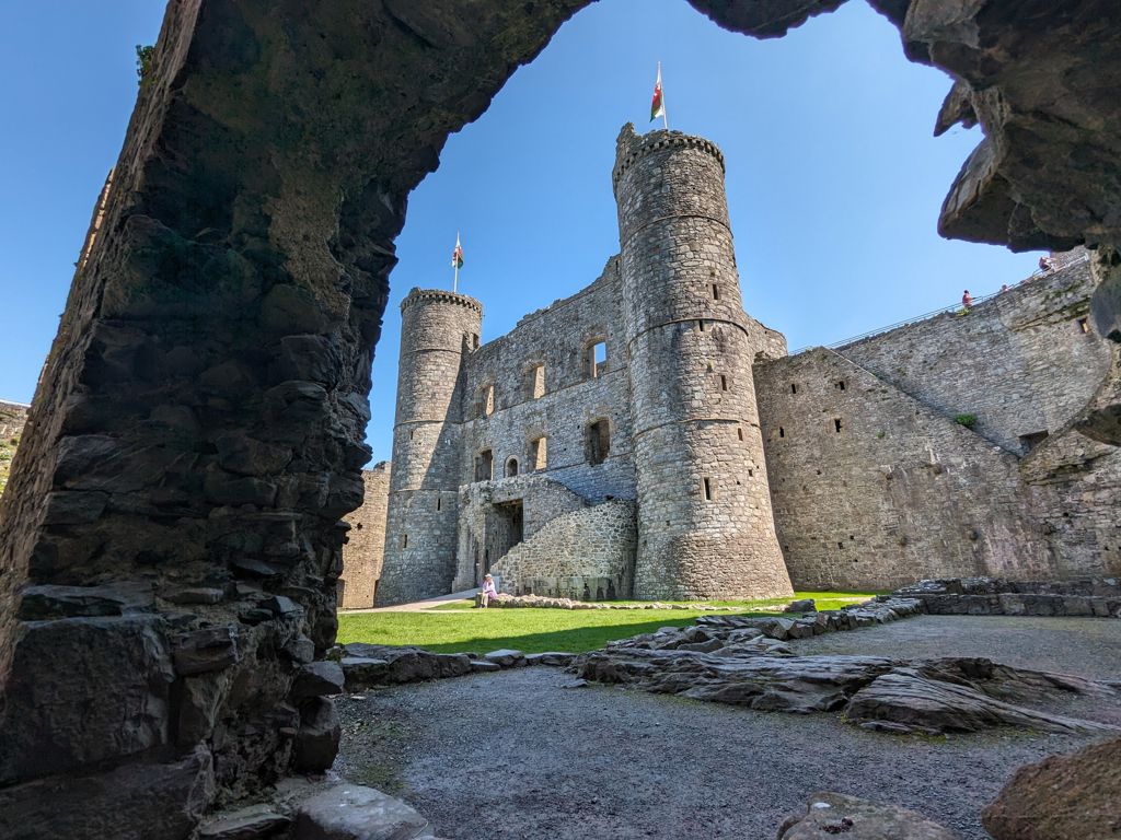 Harlech Castle - Inner Ward