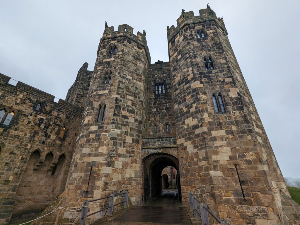 Alnwick Castle - Inner Gatehouse Octagonal Towers