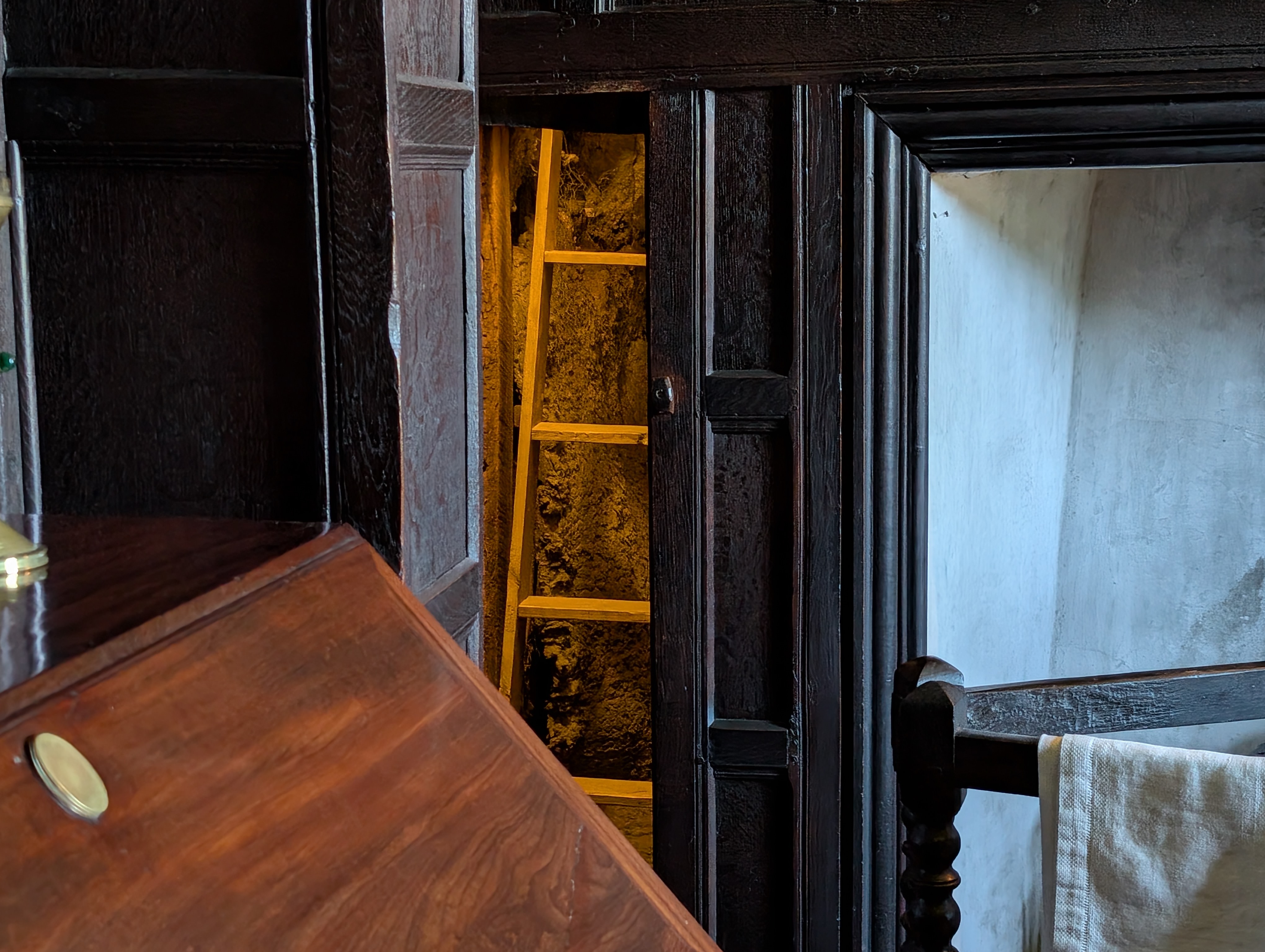 Speke Hall - Hidden Priest Hole - Entrance
