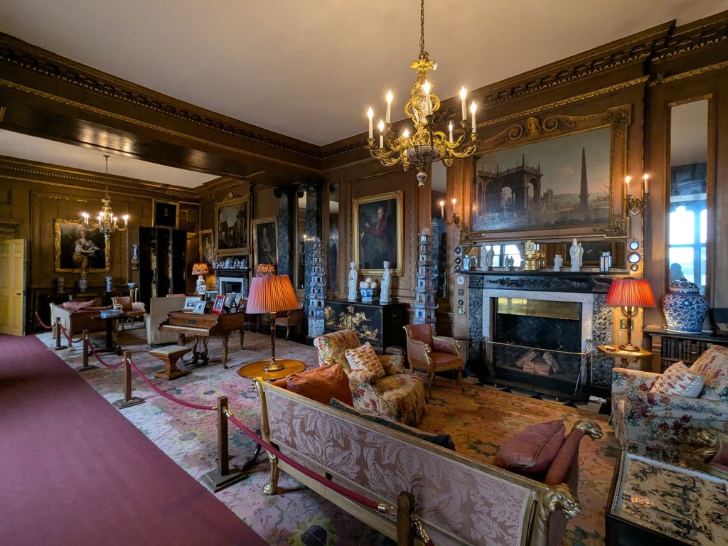 Raby Castle - Library