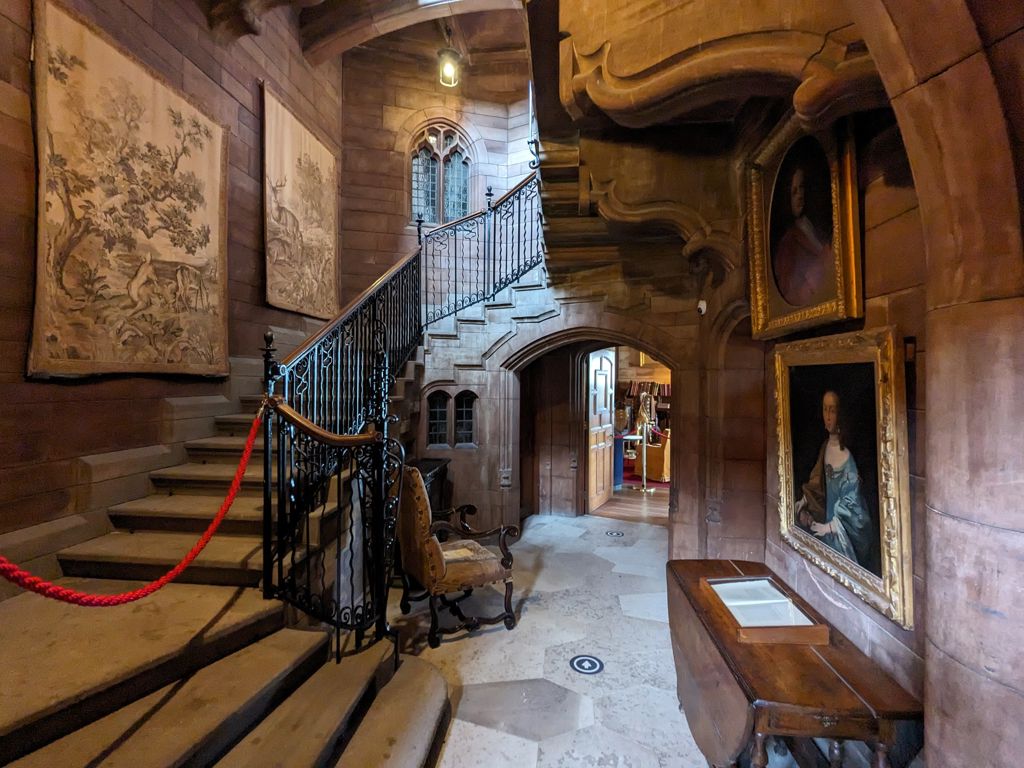 Bamburgh Castle - Stairs