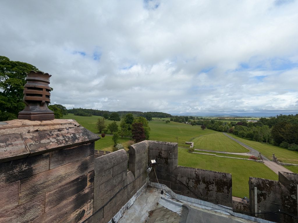 Greystoke Castle - View