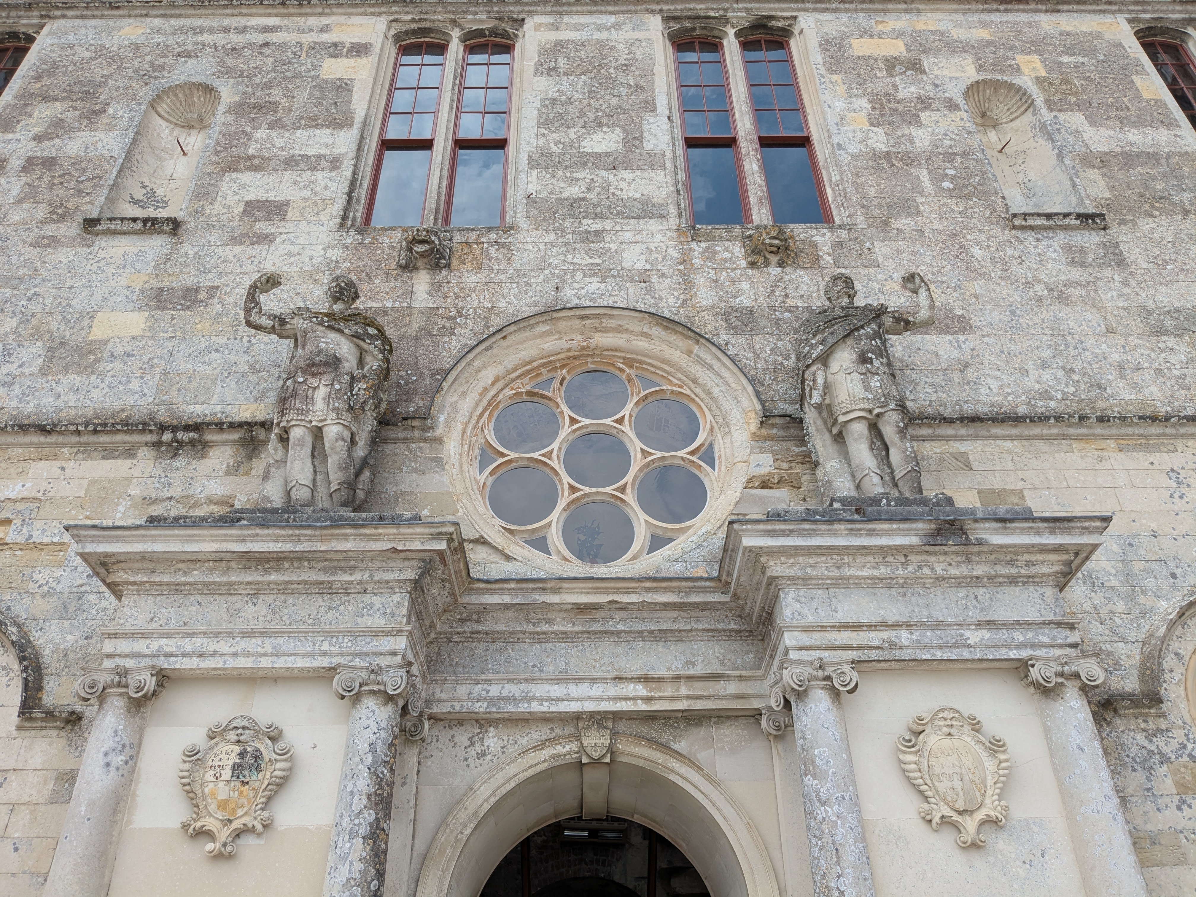 Lulworth Castle - Roman Statues