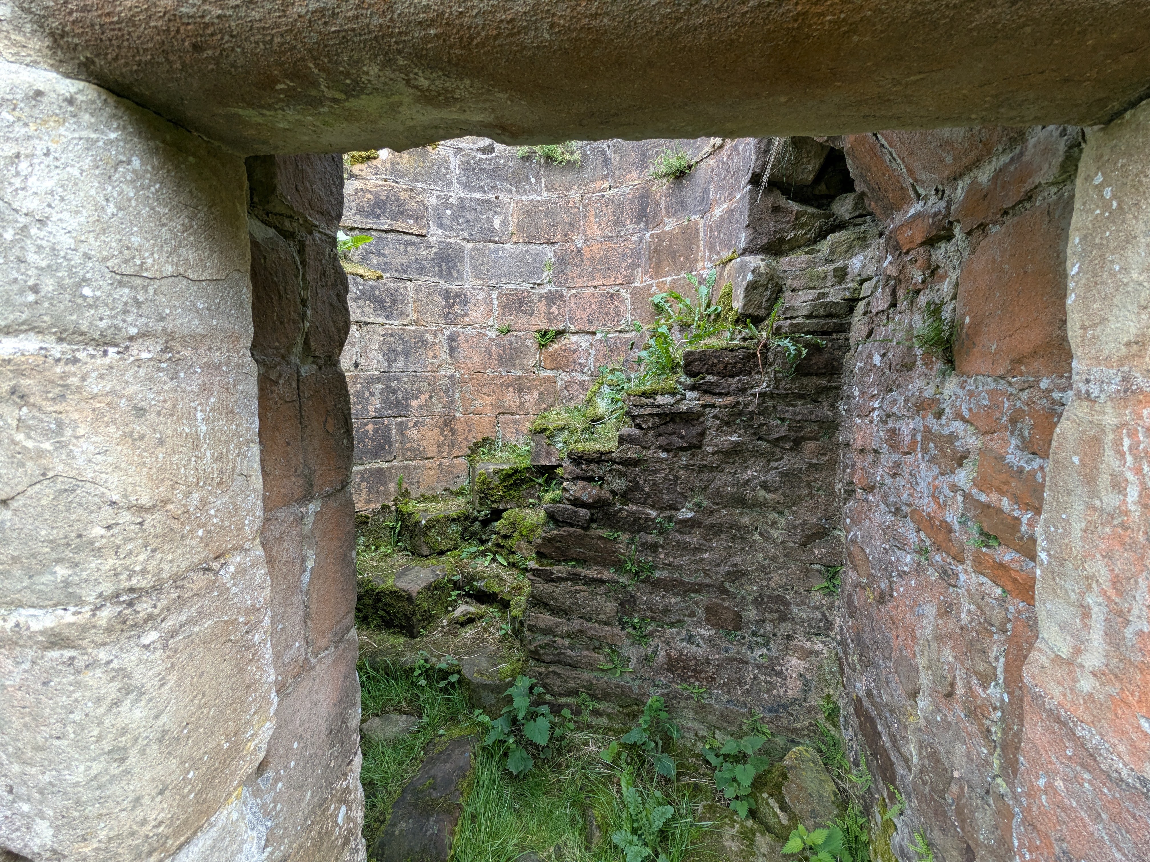 Pendragon Castle - Staircase