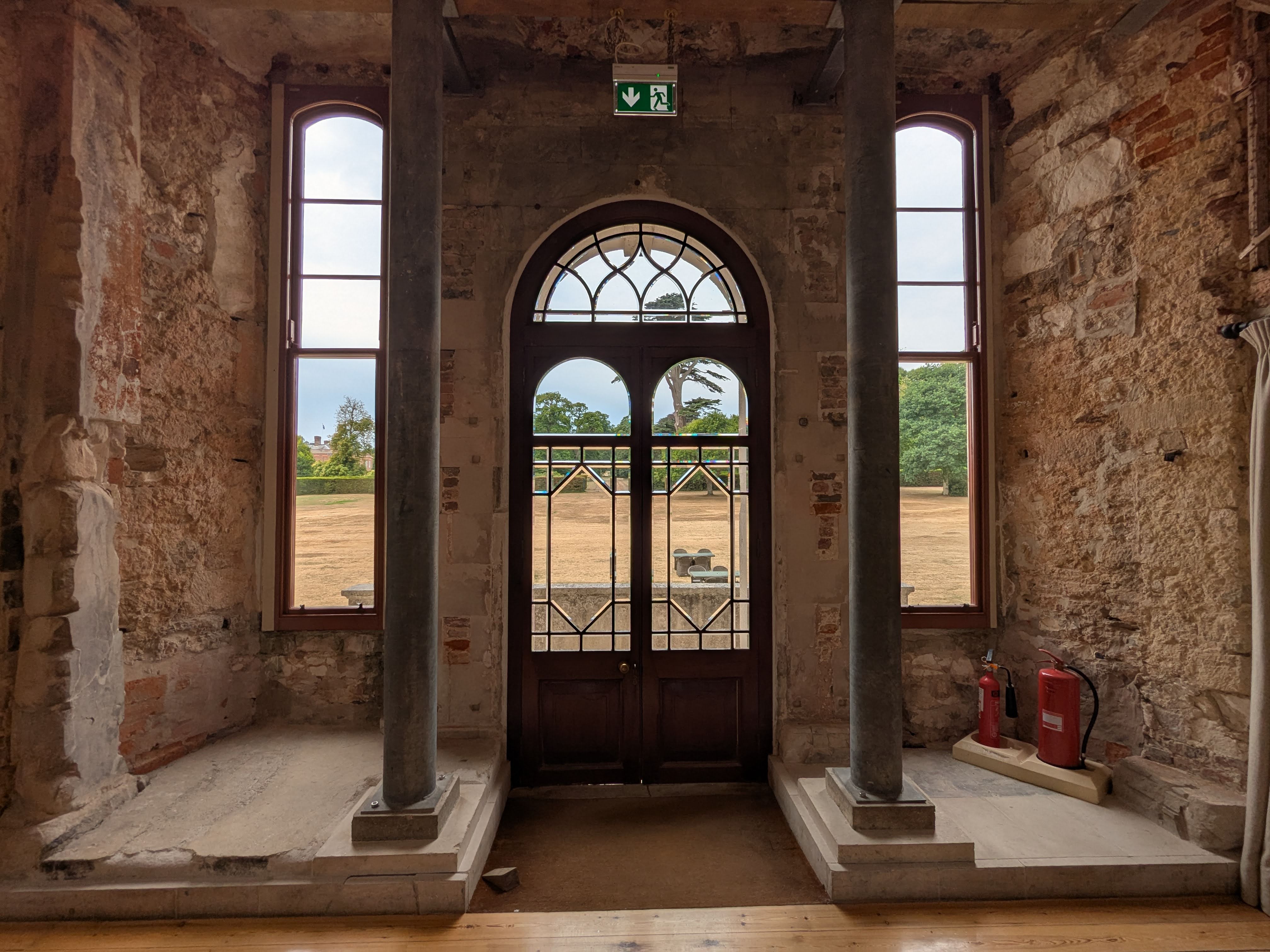 Lulworth Castle - Rear Entrance