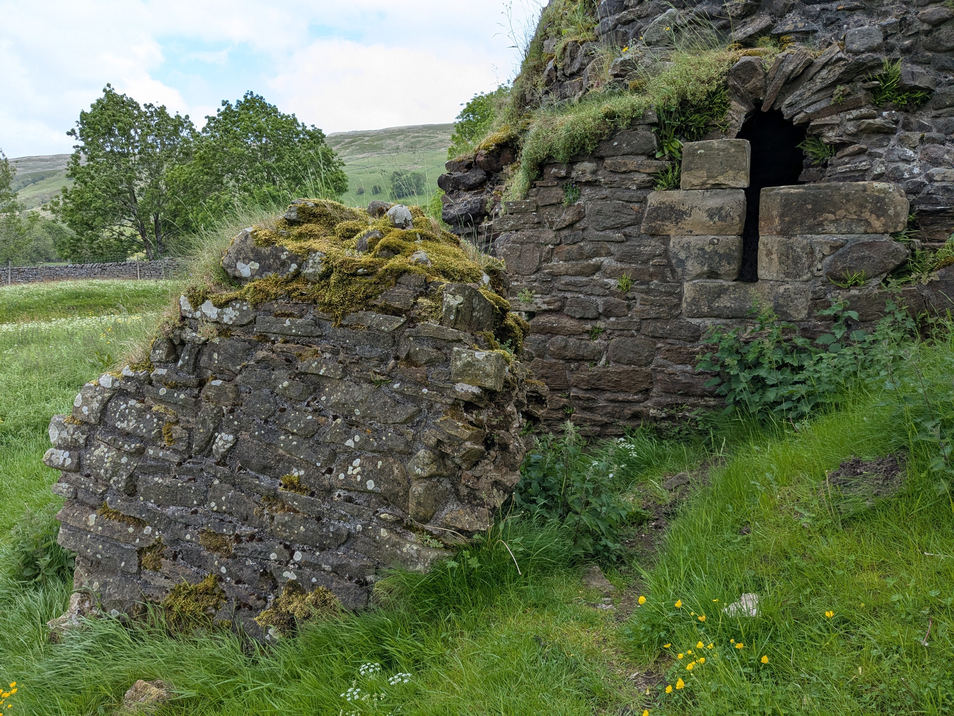 Pendragon Castle - Fallen Wall